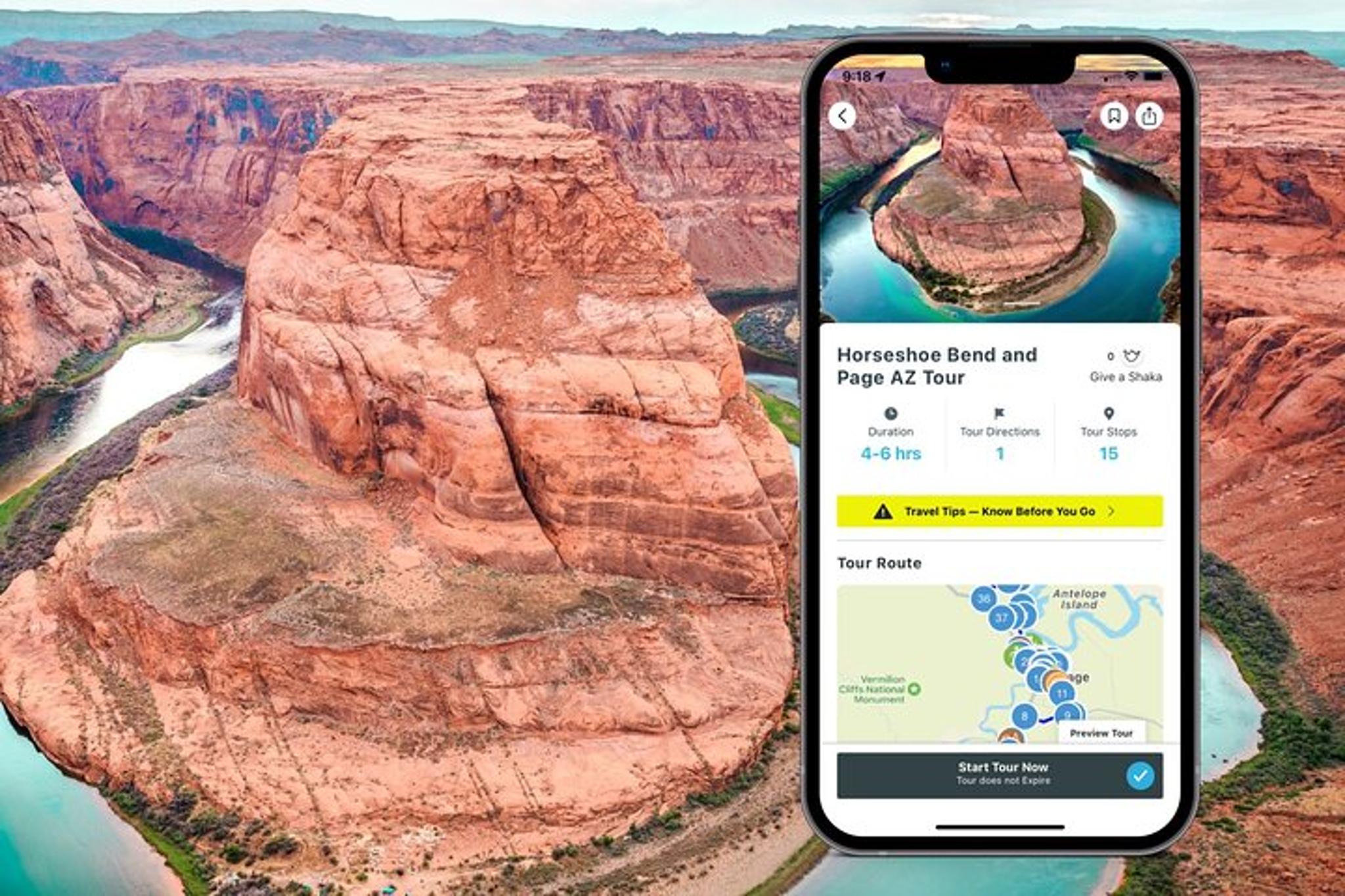 Page Self-Guided Audio Tour of Horseshoe Bend - Image 2