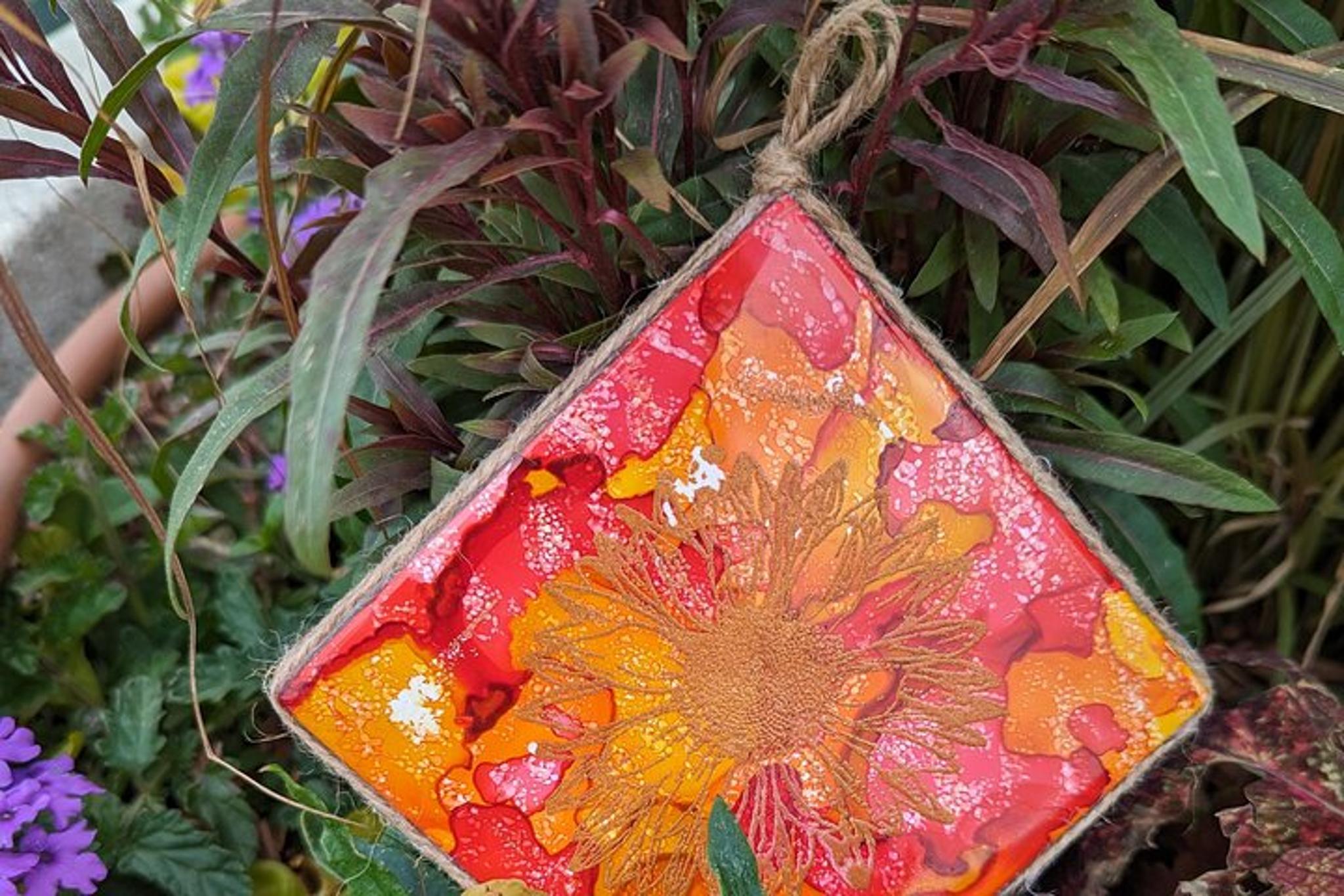 Estes Park Alcohol Ink Tile Workshop - Image 5