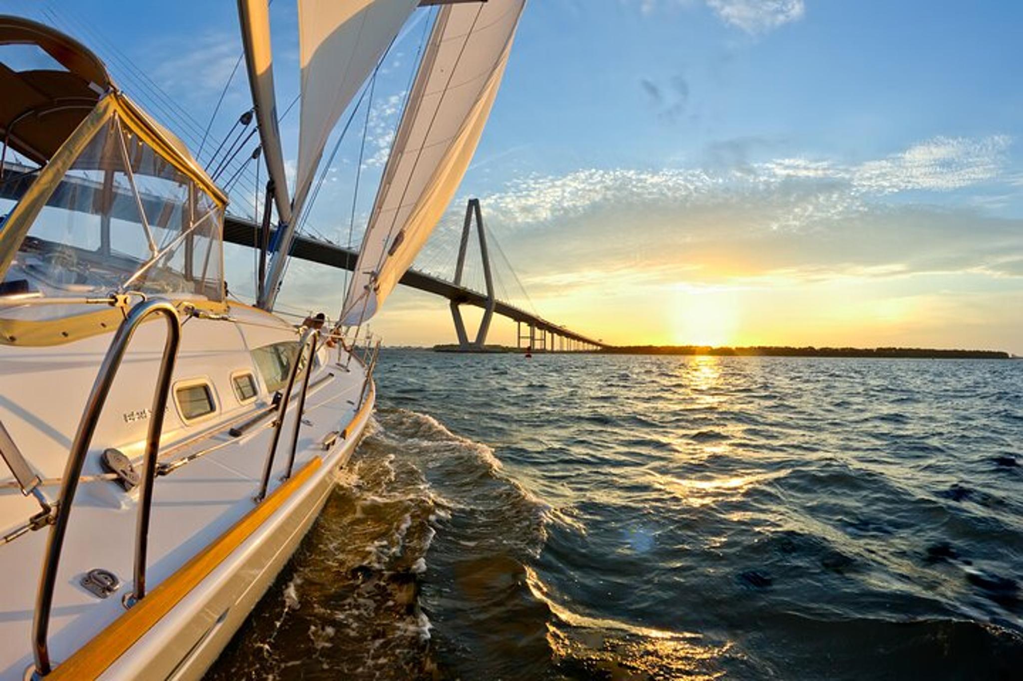 Charleston Sailing Yacht Sunset Cruise - Image 3