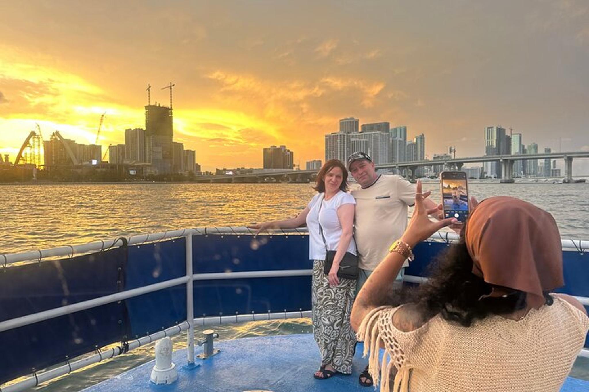Miami Skyline Sunset Cruise with Mojito Bar 90 min - Image 1