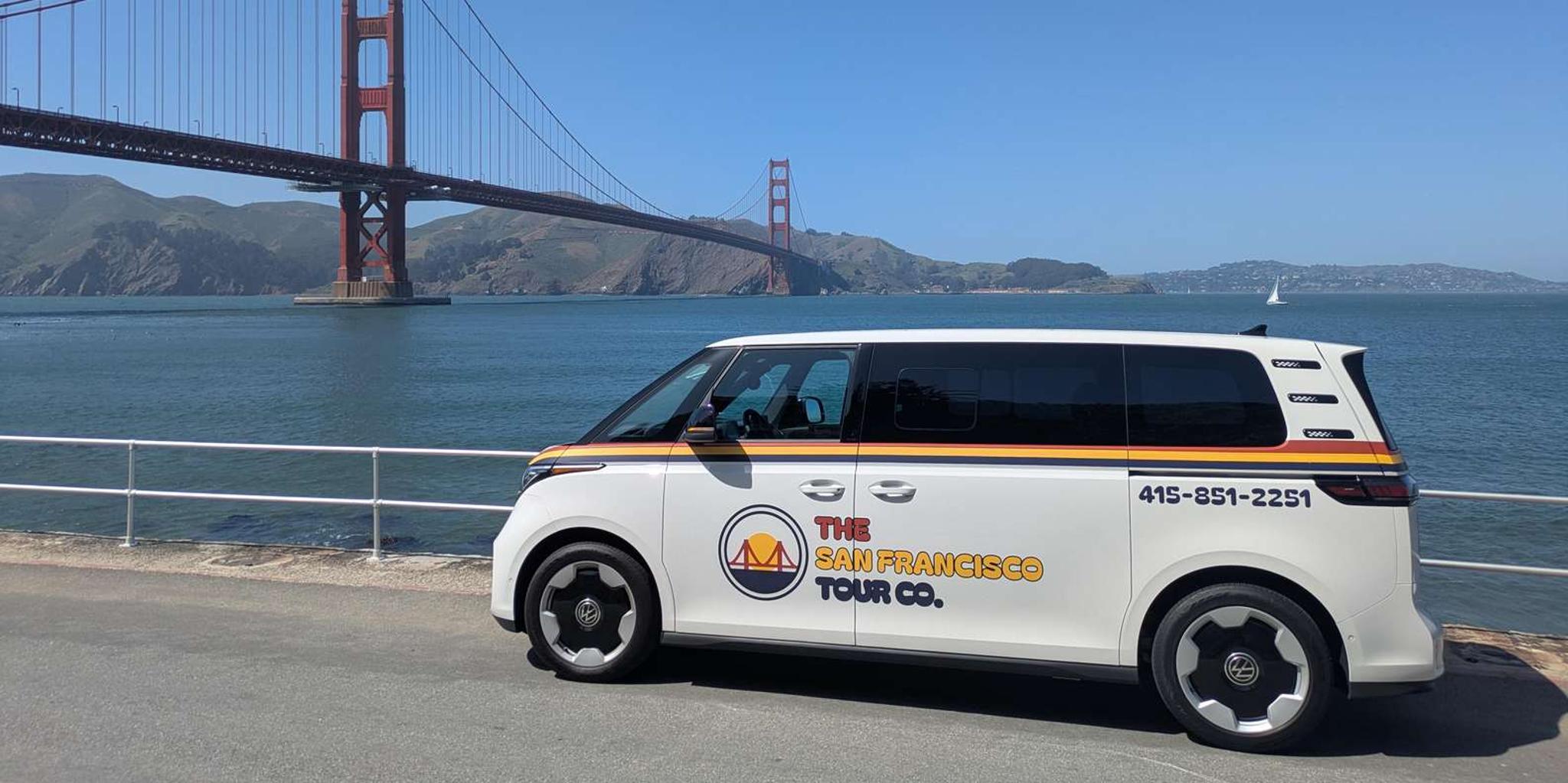 San Francisco City Tour in Electric VW Van