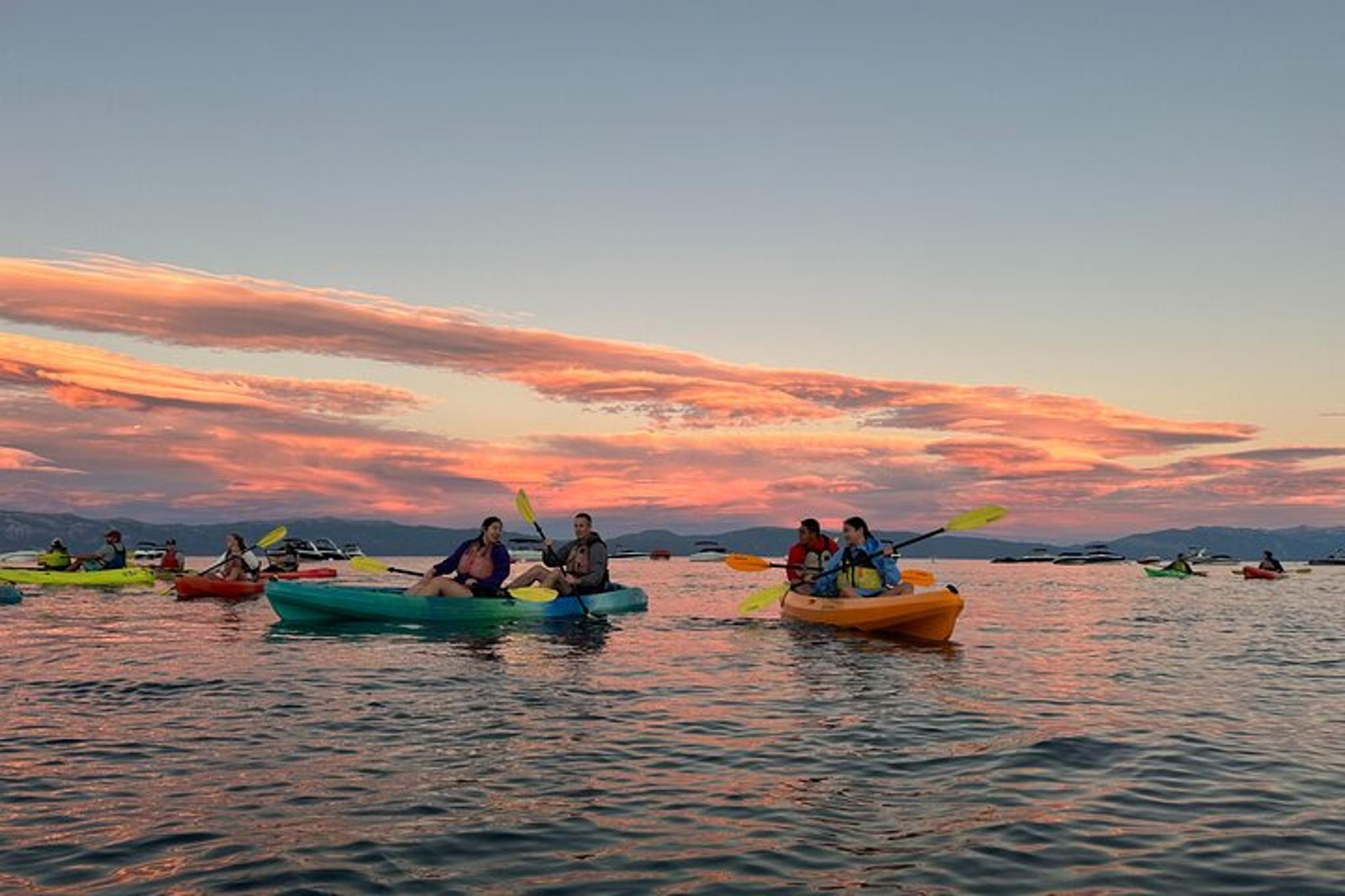 South Lake Tahoe Kayak Experience at Sunset - Image 3