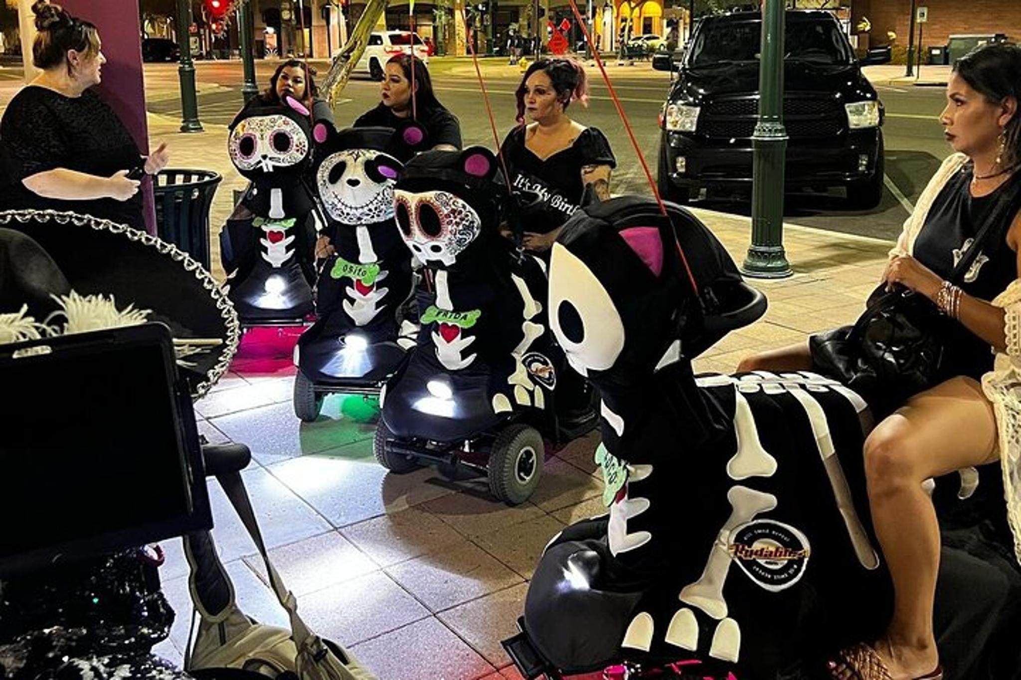 Charlotte Ghost Tour on Rydable Scooters