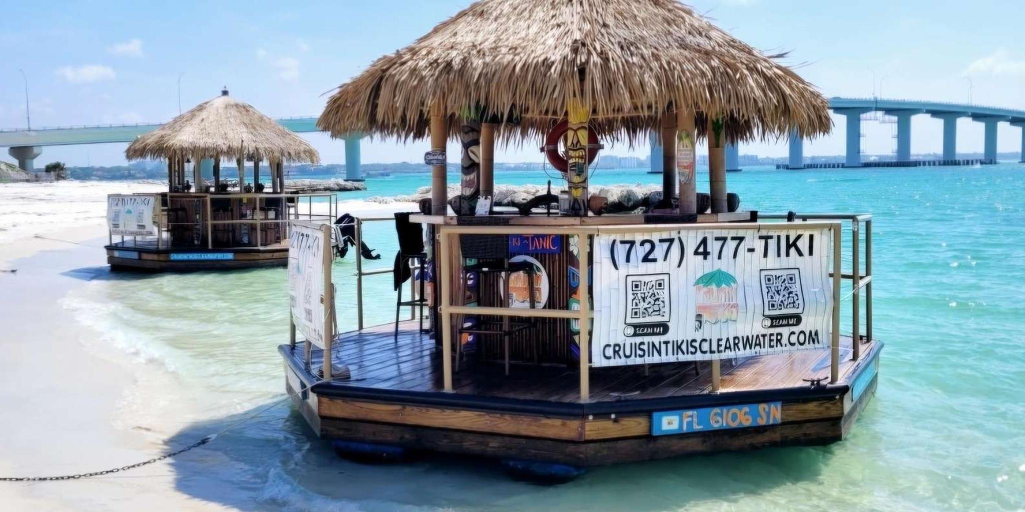 Clearwater Tiki Boat Sandbar Adventure 3 hr - Image 4