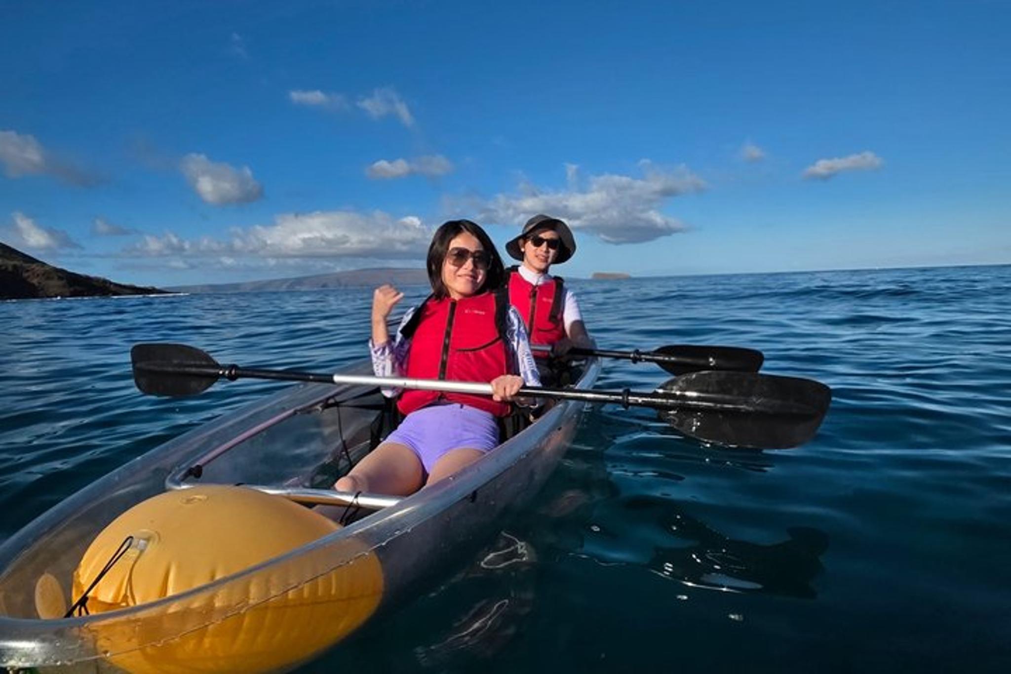 Maui Tandem Clear Kayak Rental 2 hr - Image 5