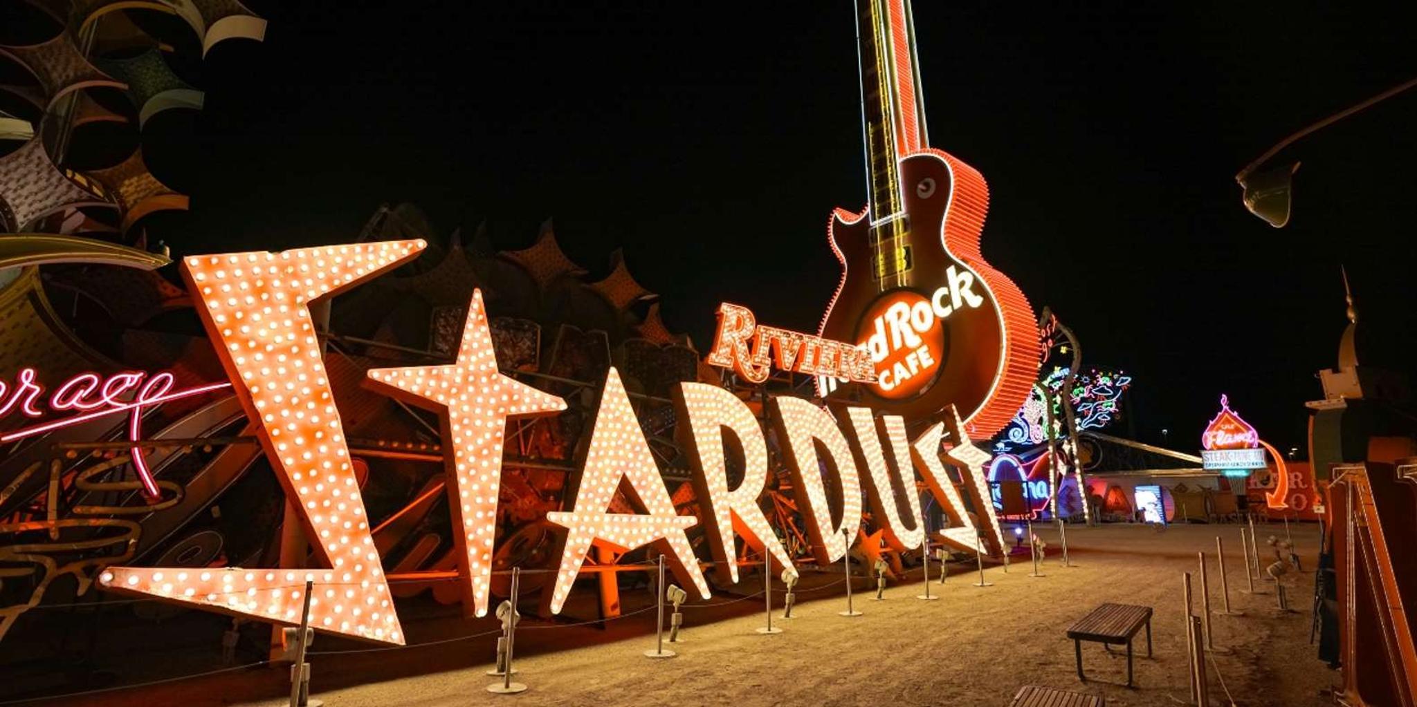 Las Vegas Night Helicopter Tour with Neon Museum - Image 1