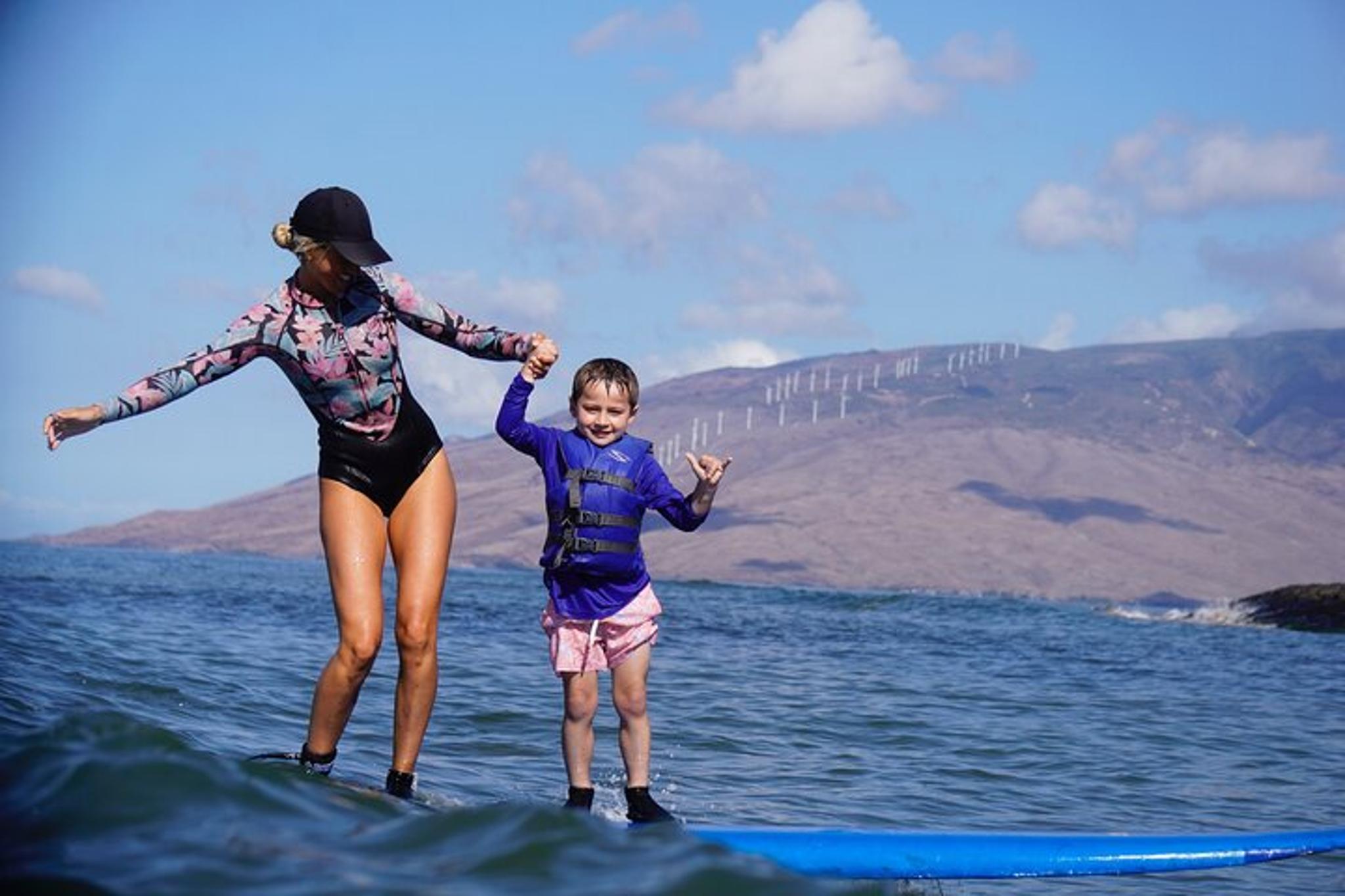 Kihei Surf Lesson for Beginners 2 hr - Image 2