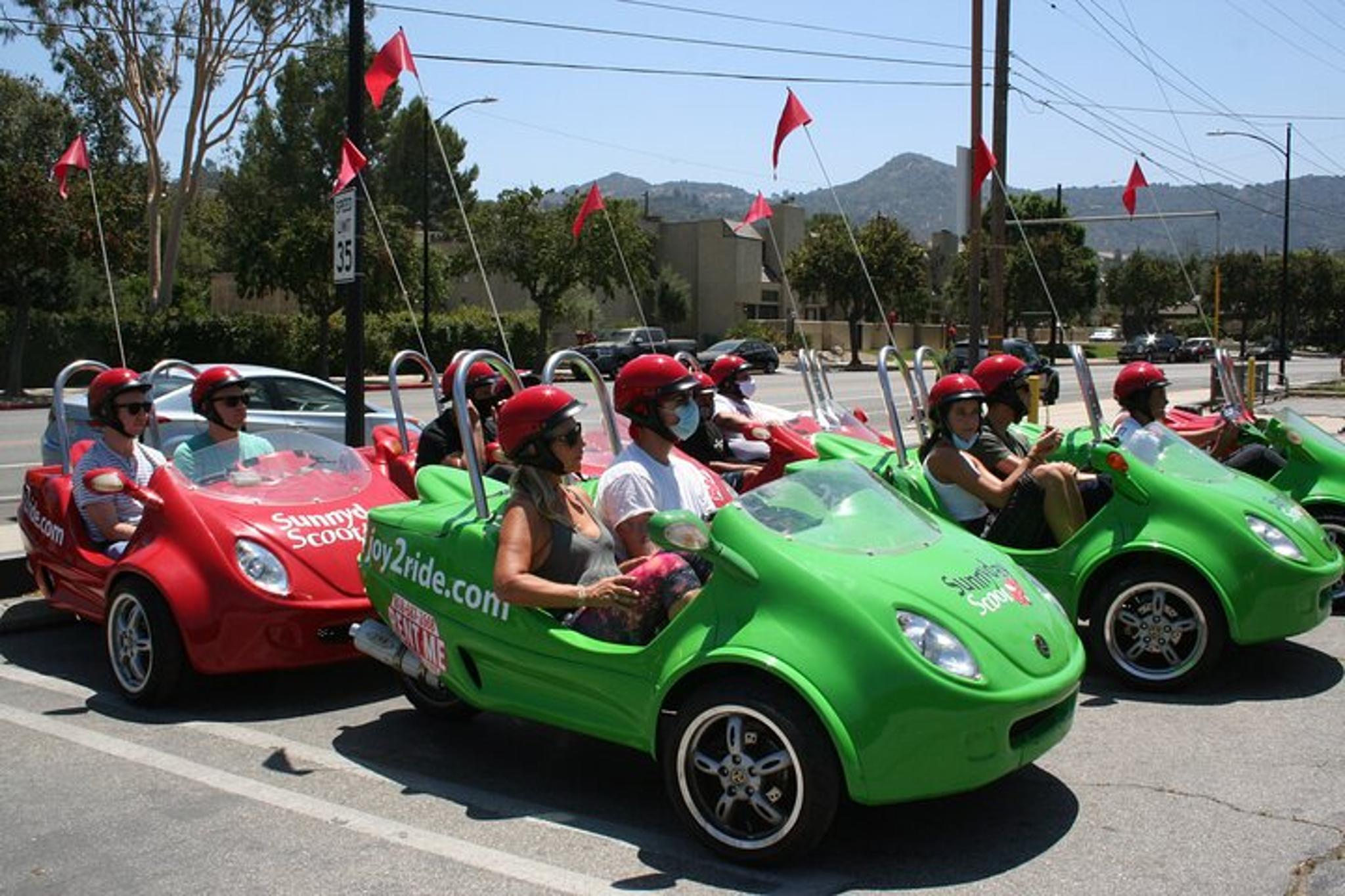 Hollywood Mini-Car Sunrise Tour with Breakfast - Image 3