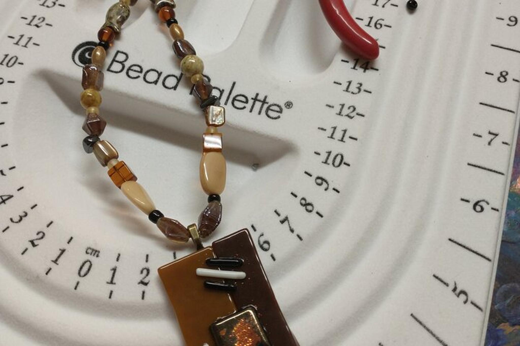 Estes Park Fused Glass Necklace Class 90 Min - Image 6