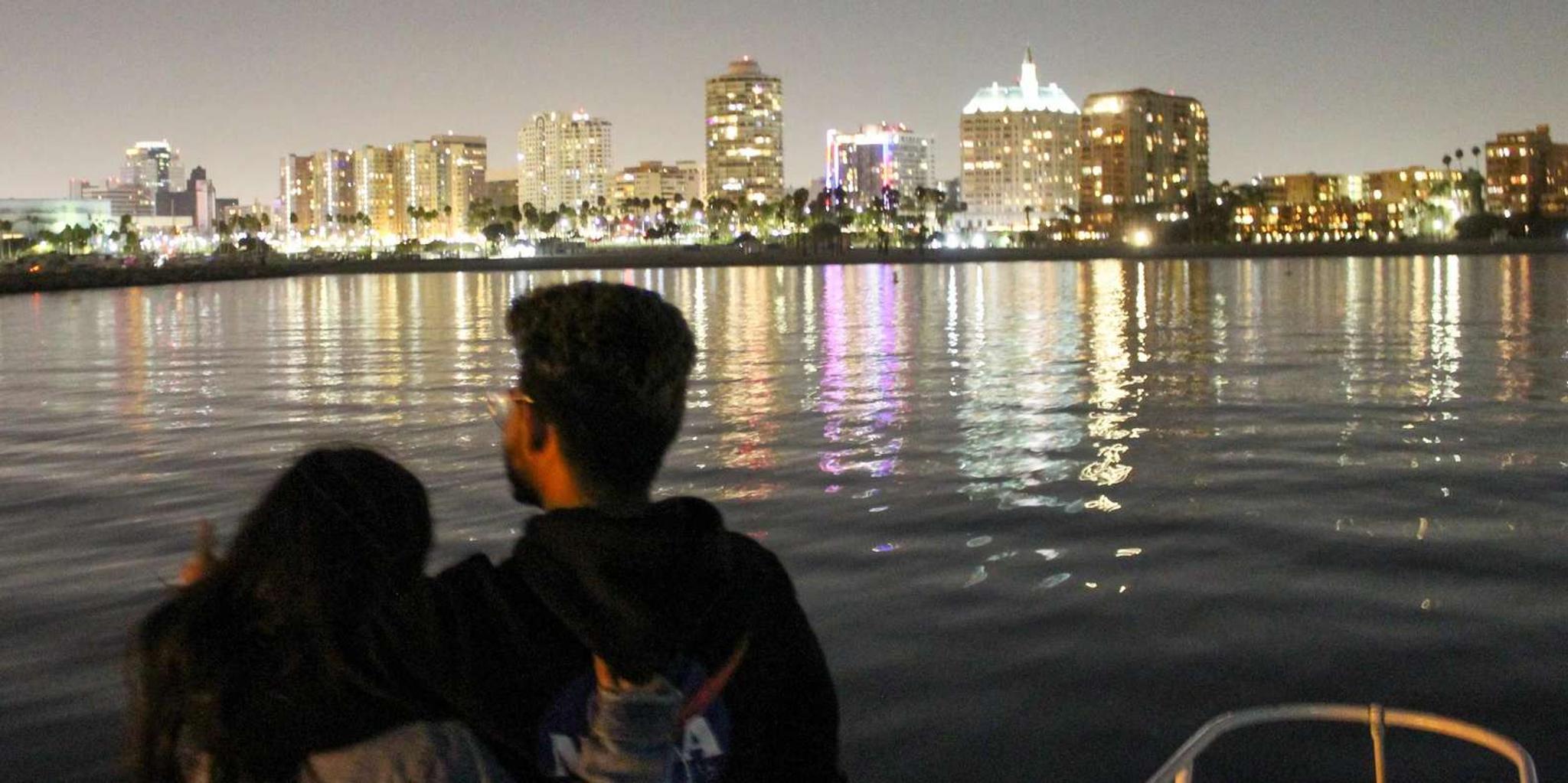 Long Beach Private Yacht Cruise with City Lights