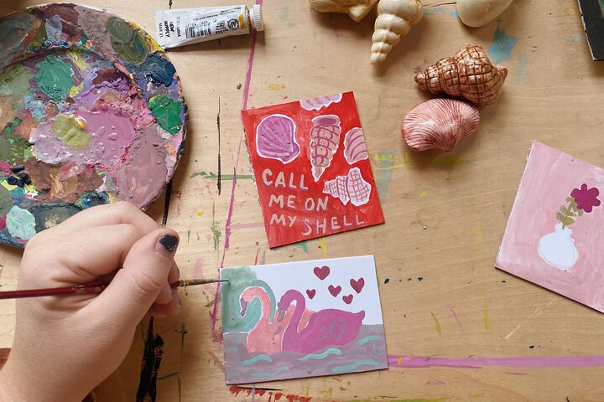 Savannah Gouache Painting Experience 90 min - Image 6