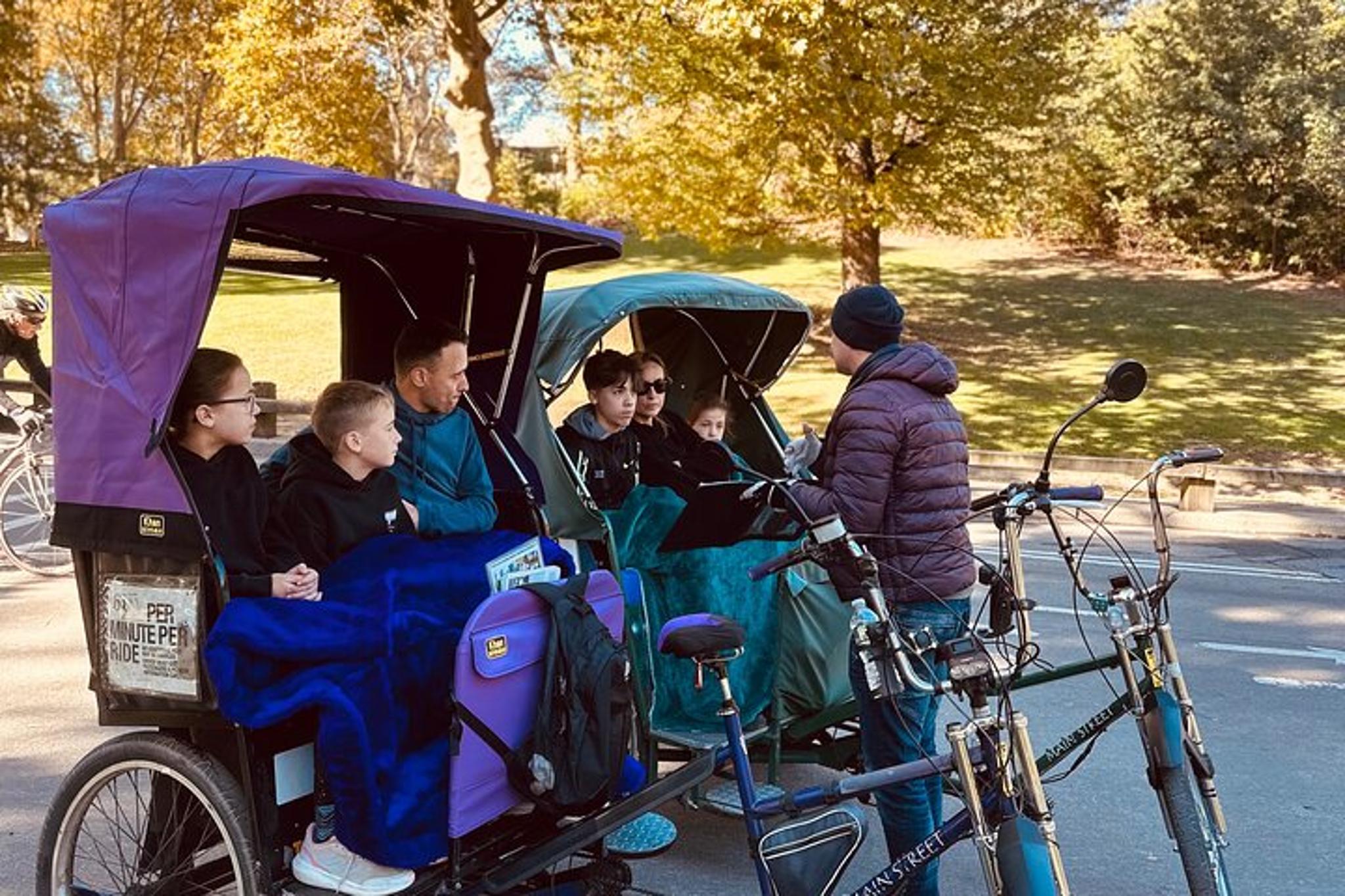 New York Central Park Pedicab Tour 1 hr
