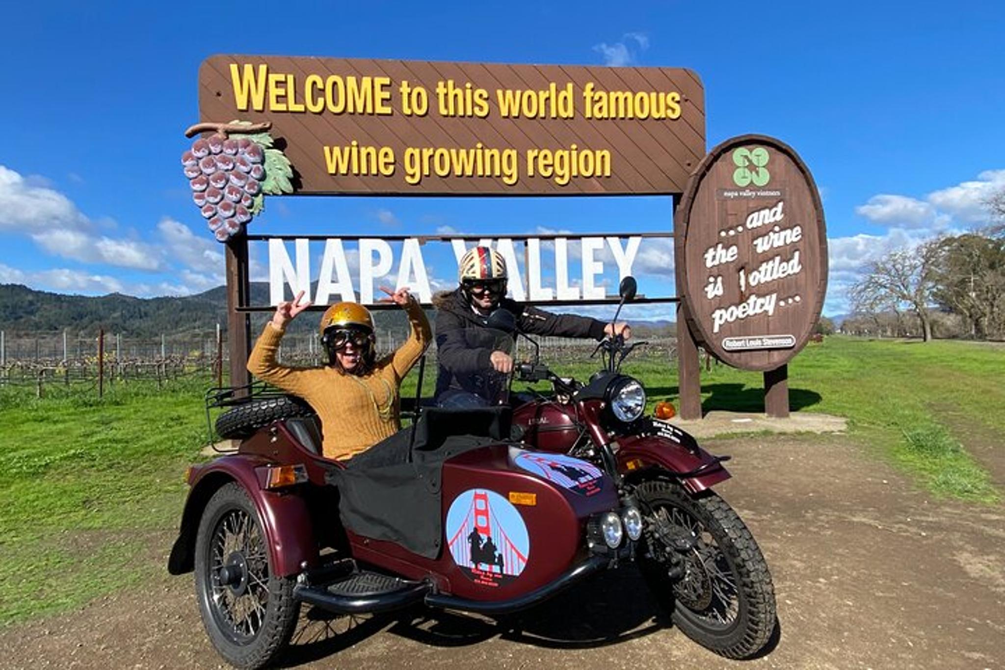 Napa Valley Sidecar Wine Tour - Image 4