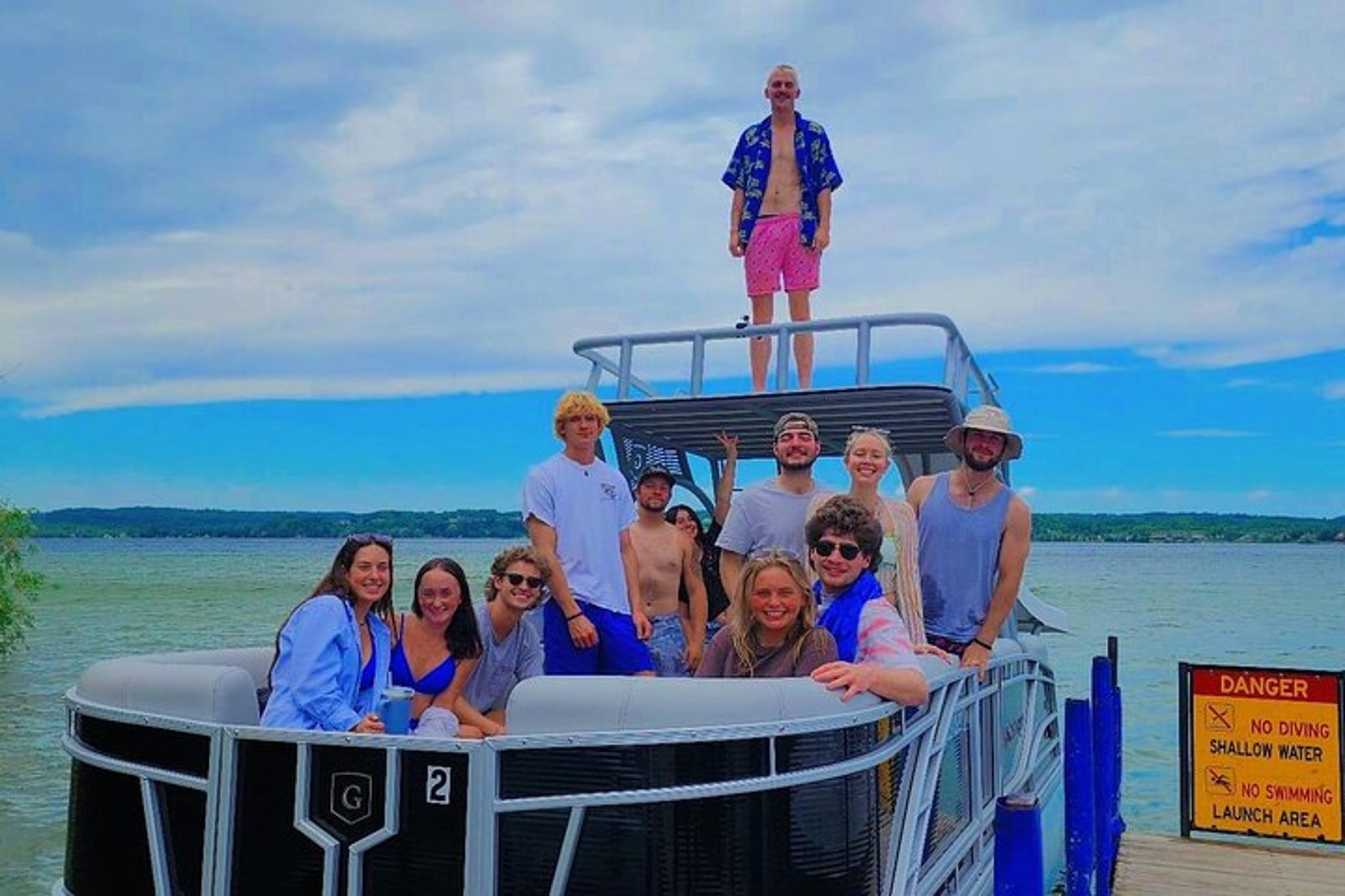 Traverse City Pontoon Tour with Waterslides - Image 2