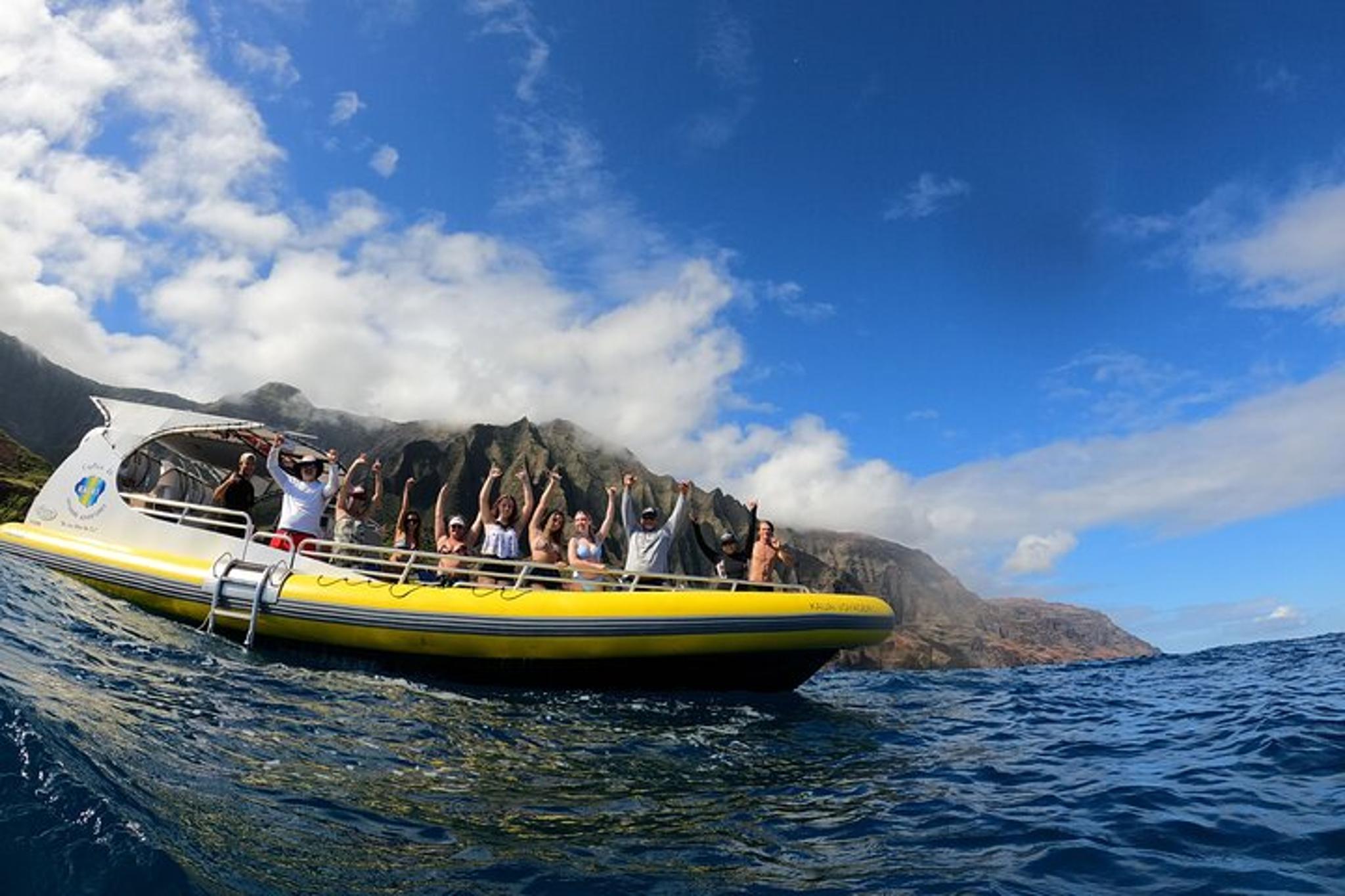 Kauai Na Pali Coast Raft Snorkel Adventure - Image 4
