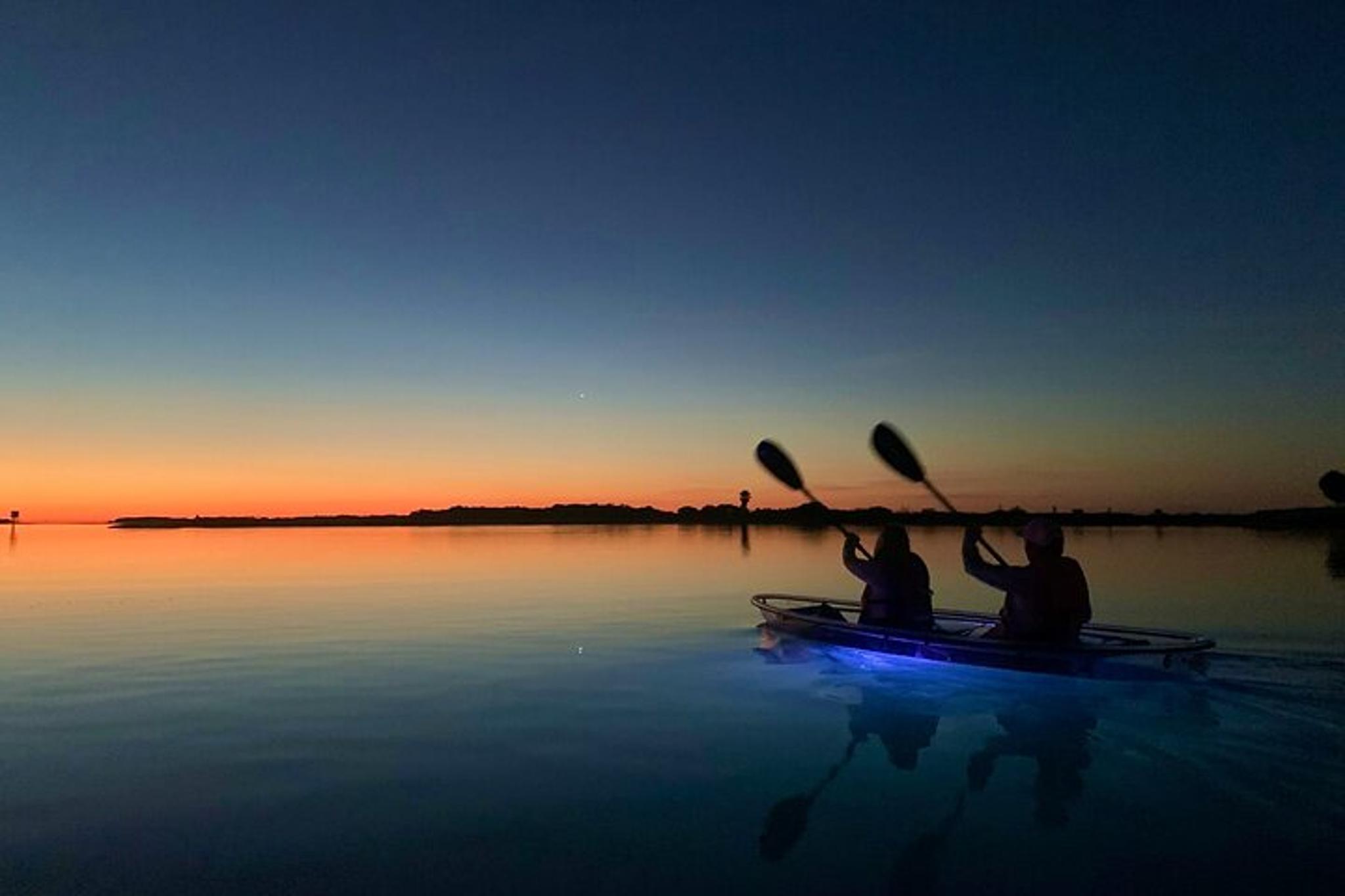 Shell Key Clear Kayak Sunset and Glow Tour - Image 2