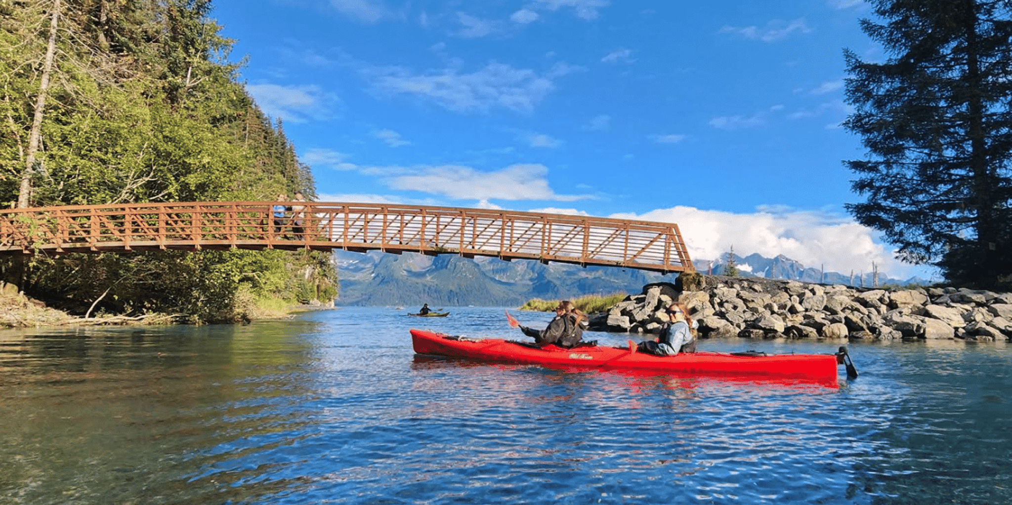 Seward Tonsina Point Kayak & Exit Glacier Hike