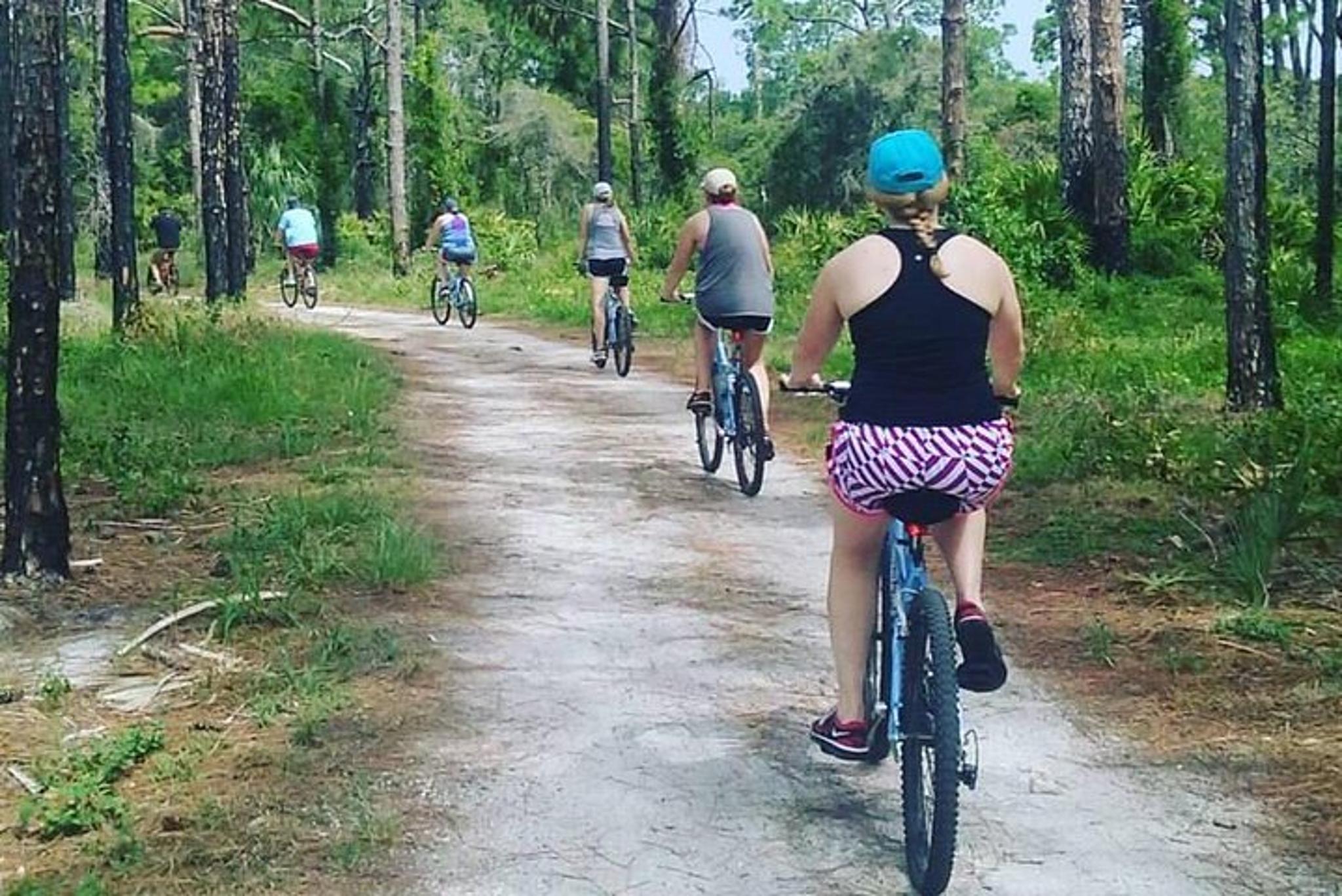 Saint Petersburg Bike Tour in Boyd Hill Nature Preserve