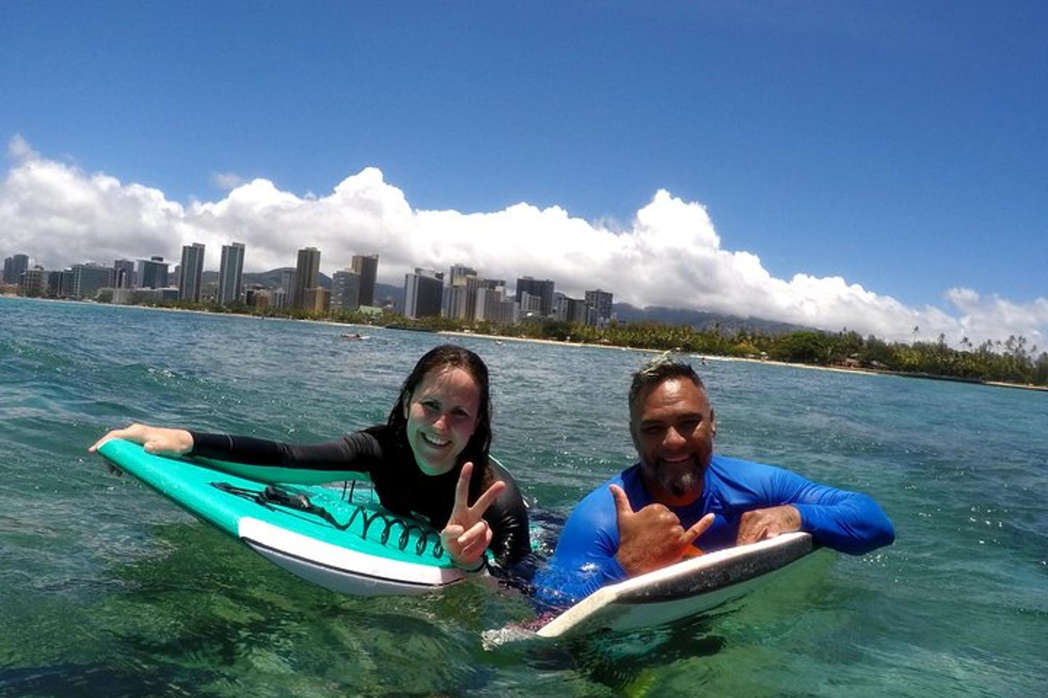 Waikiki Bodyboarding Lessons with Pro Coach - Image 6