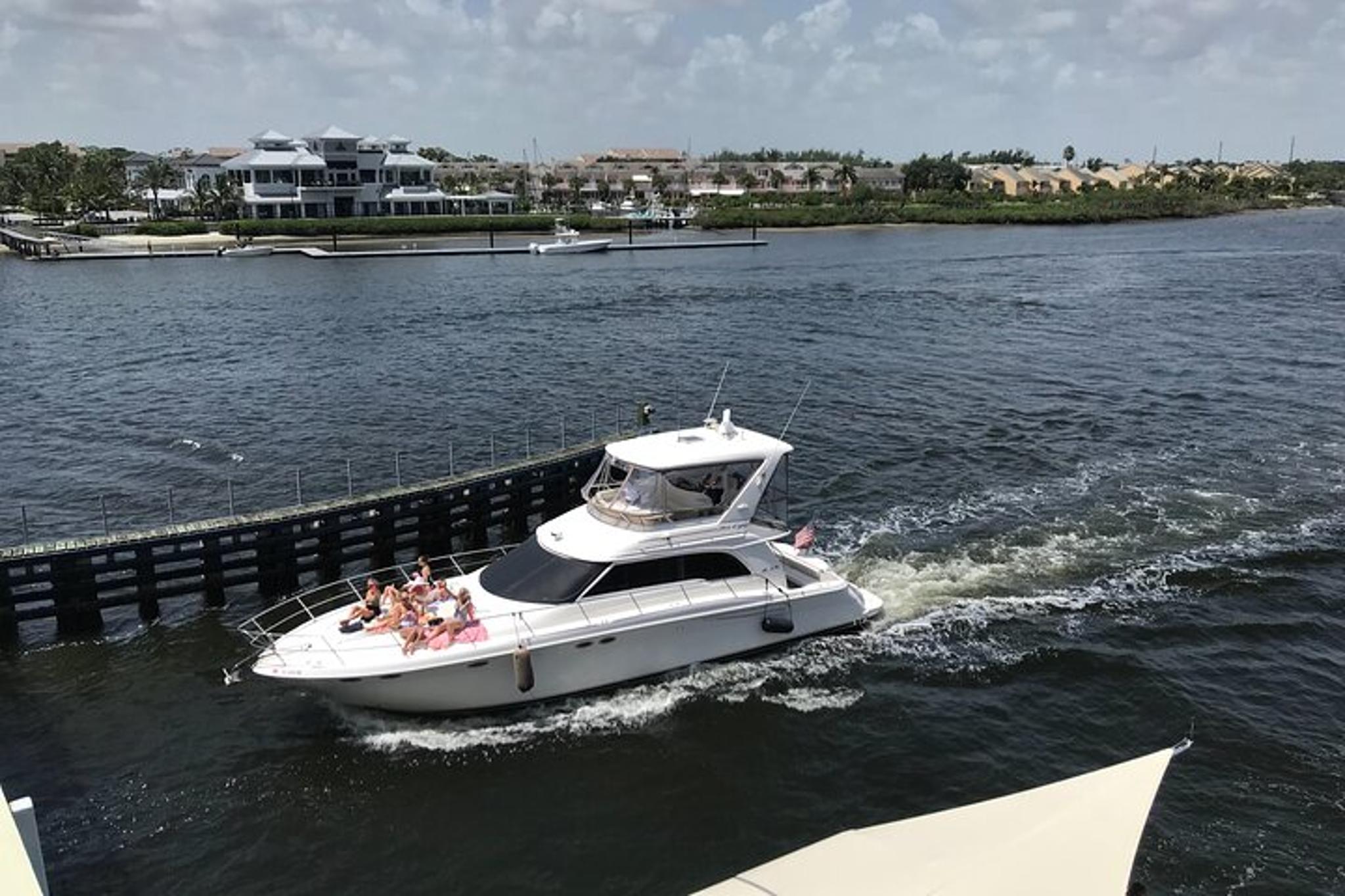 Palm Beach Yacht Charter with Captain and Stewardess