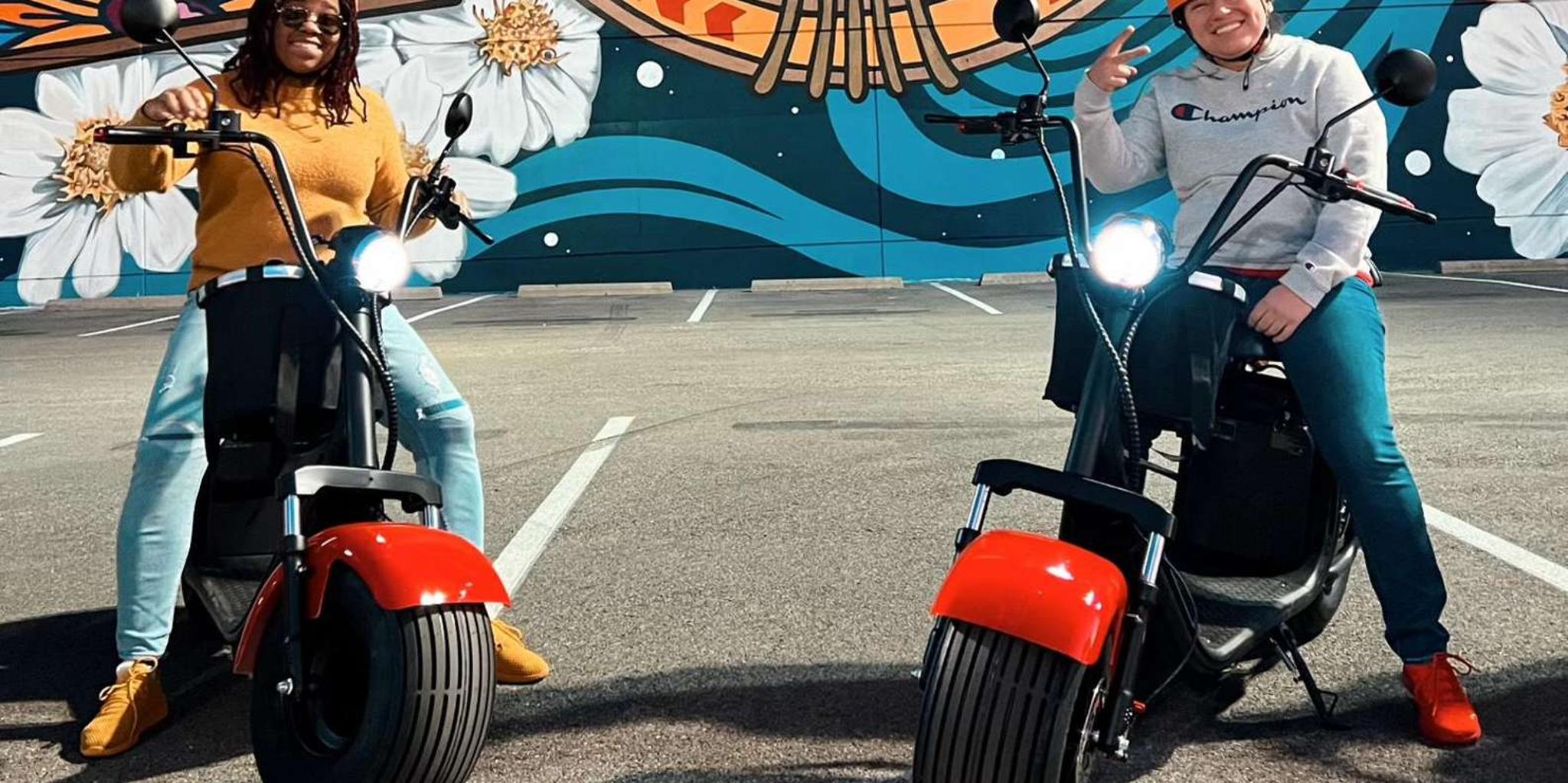 Dallas Mural Scooter and E-Bike Tour