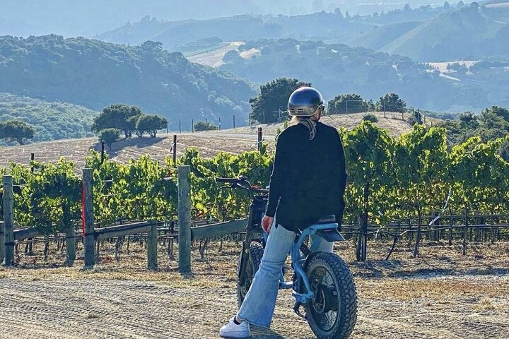 Carmel Valley Electric Bike Tour & Wine Tasting - Image 1