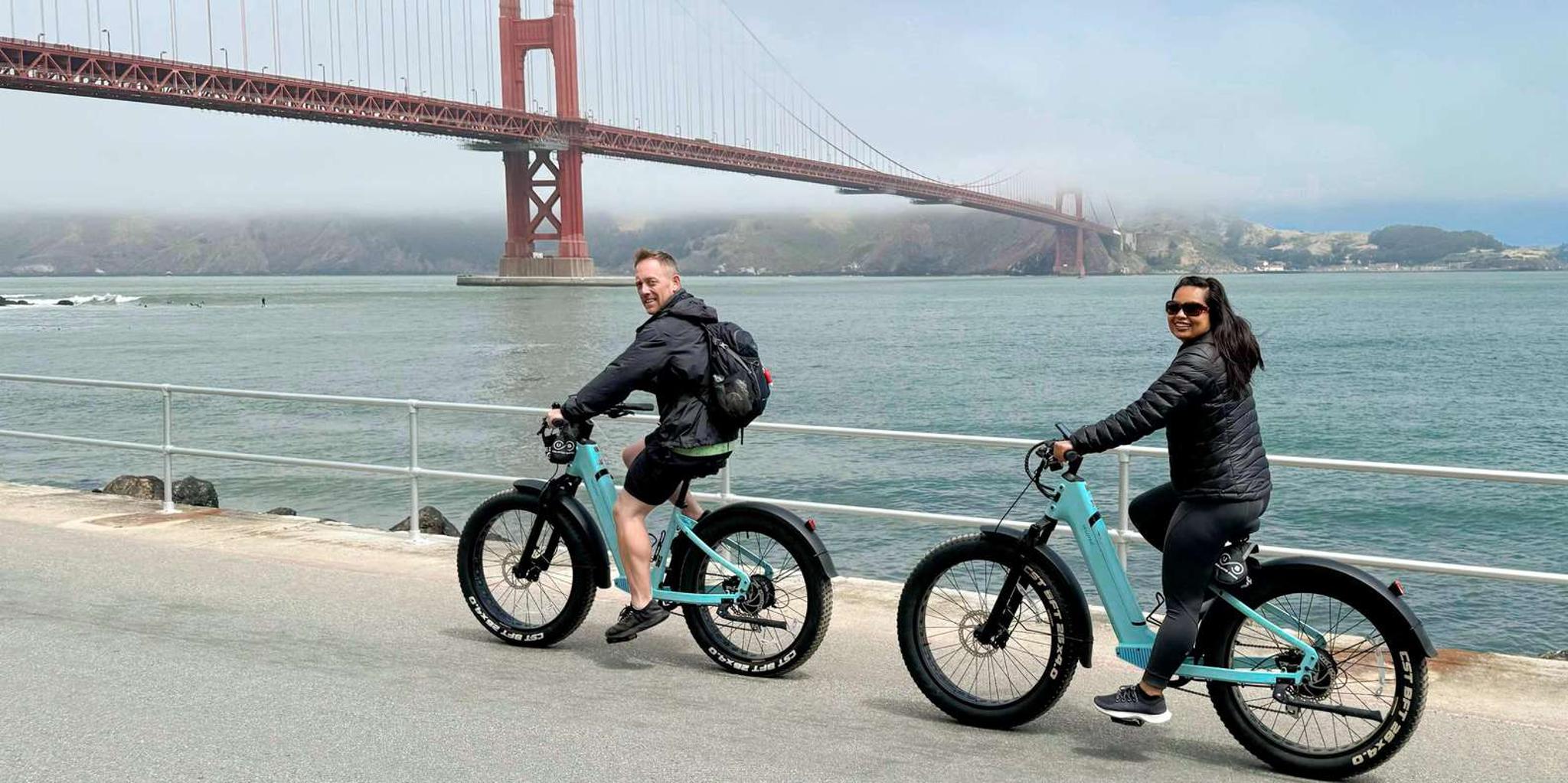 San Francisco Electric Bike Rental with Optional Ferry