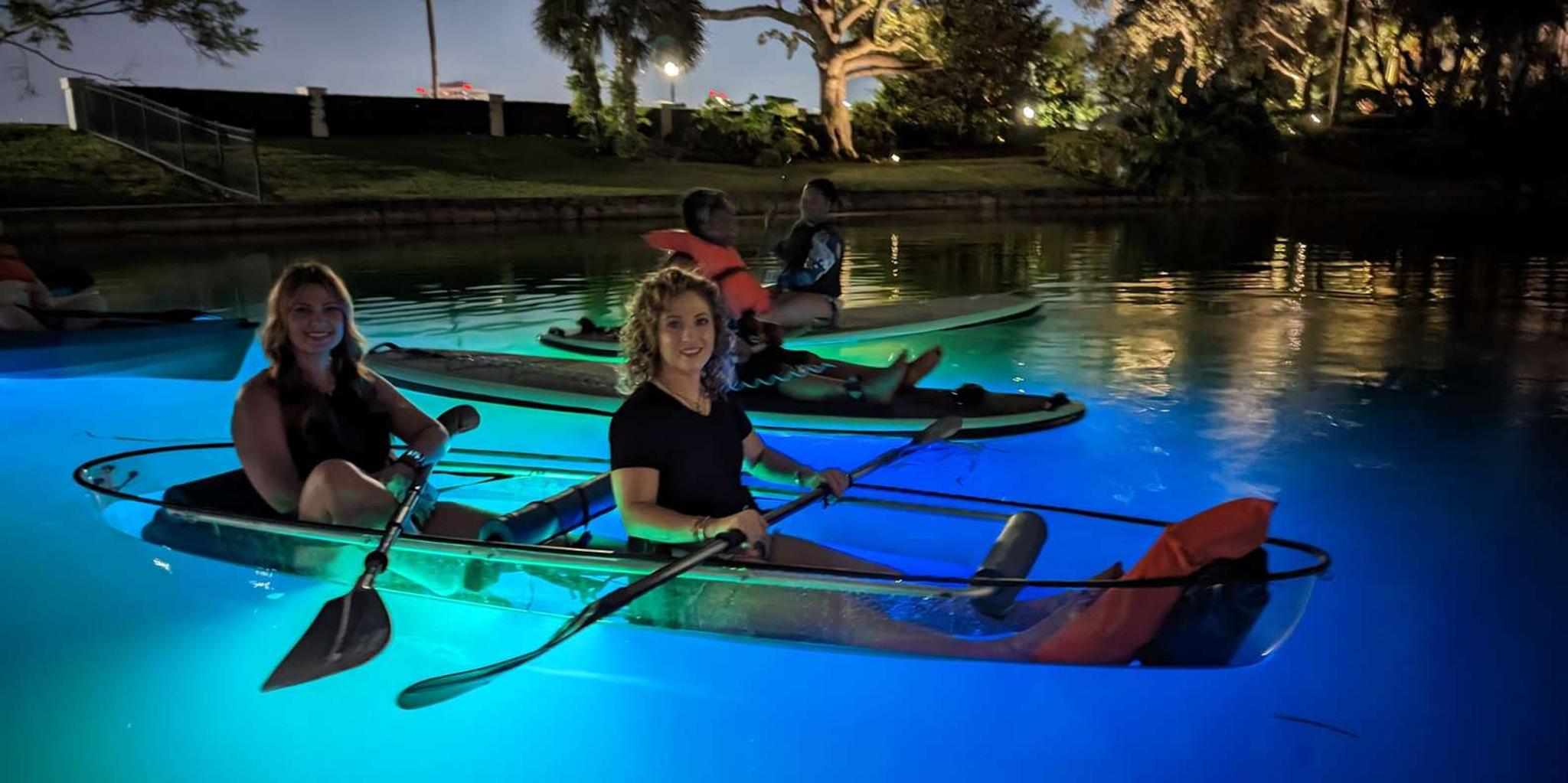 Orlando LED Night Glow Kayak or Paddleboard Tour