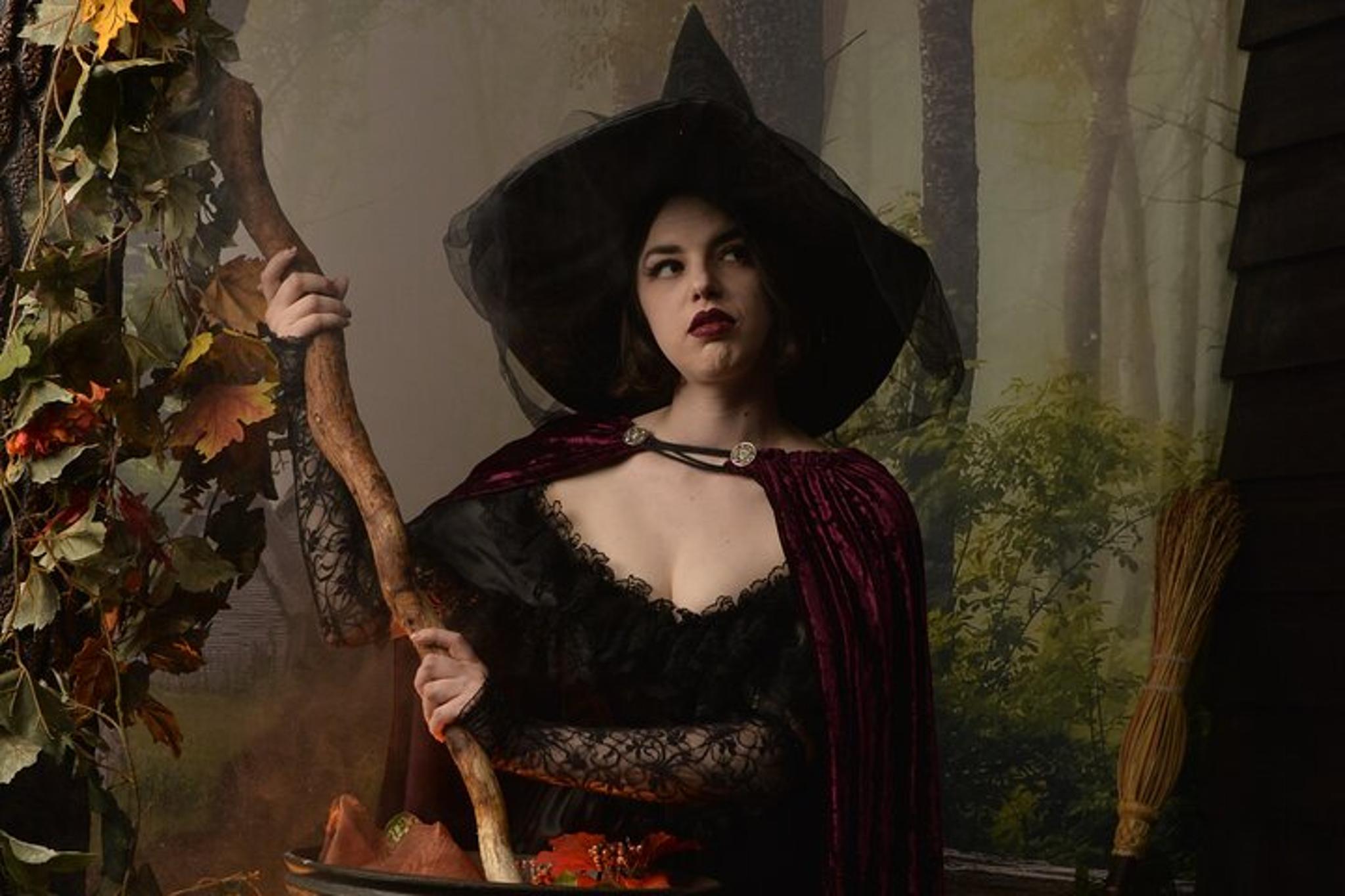 Salem Witch Costume Photo Shoot - Image 1