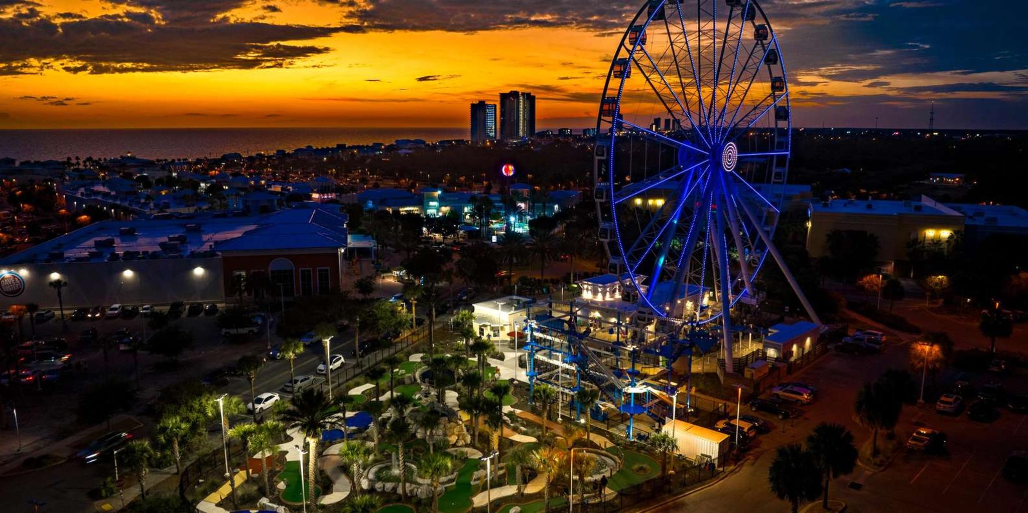 Panama City Beach SkyWheel and Mini Golf Combo