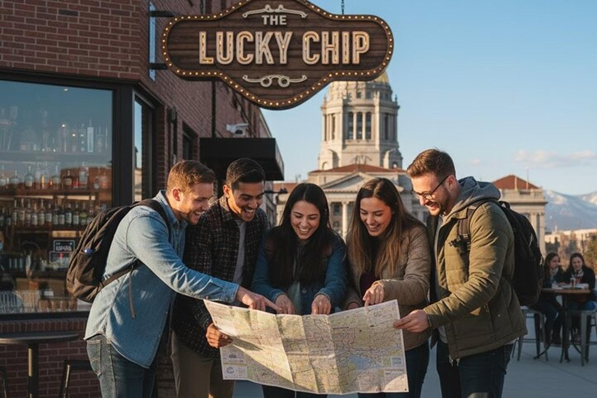 Denver Bar Crawl Dining Deck Hunt - Image 1