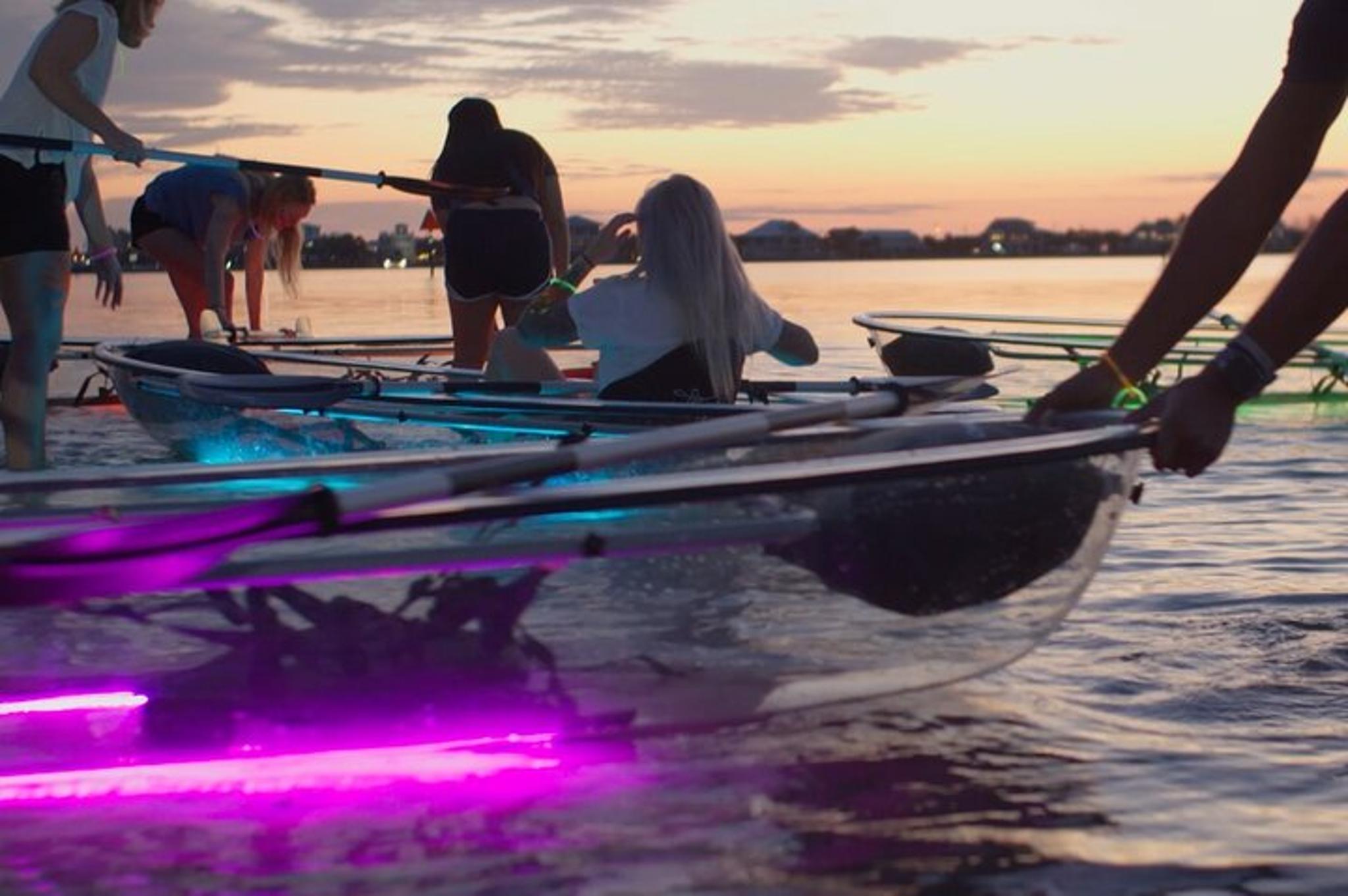 Navarre Beach Night Glow Kayak Paddle - Image 6