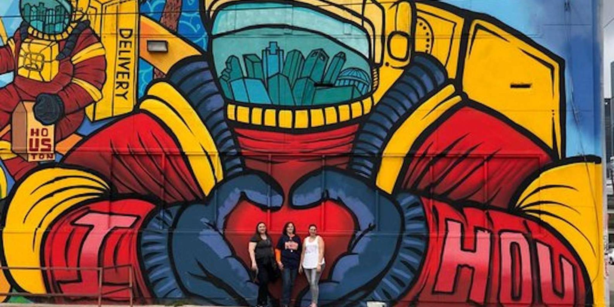 Houston Mural Tour by Electric Cart