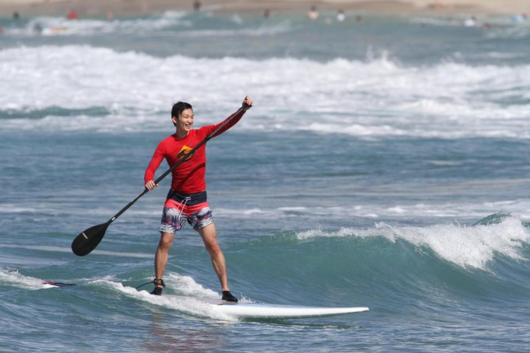 Waikiki Stand Up Paddle Group Lesson with Shuttle - Image 3