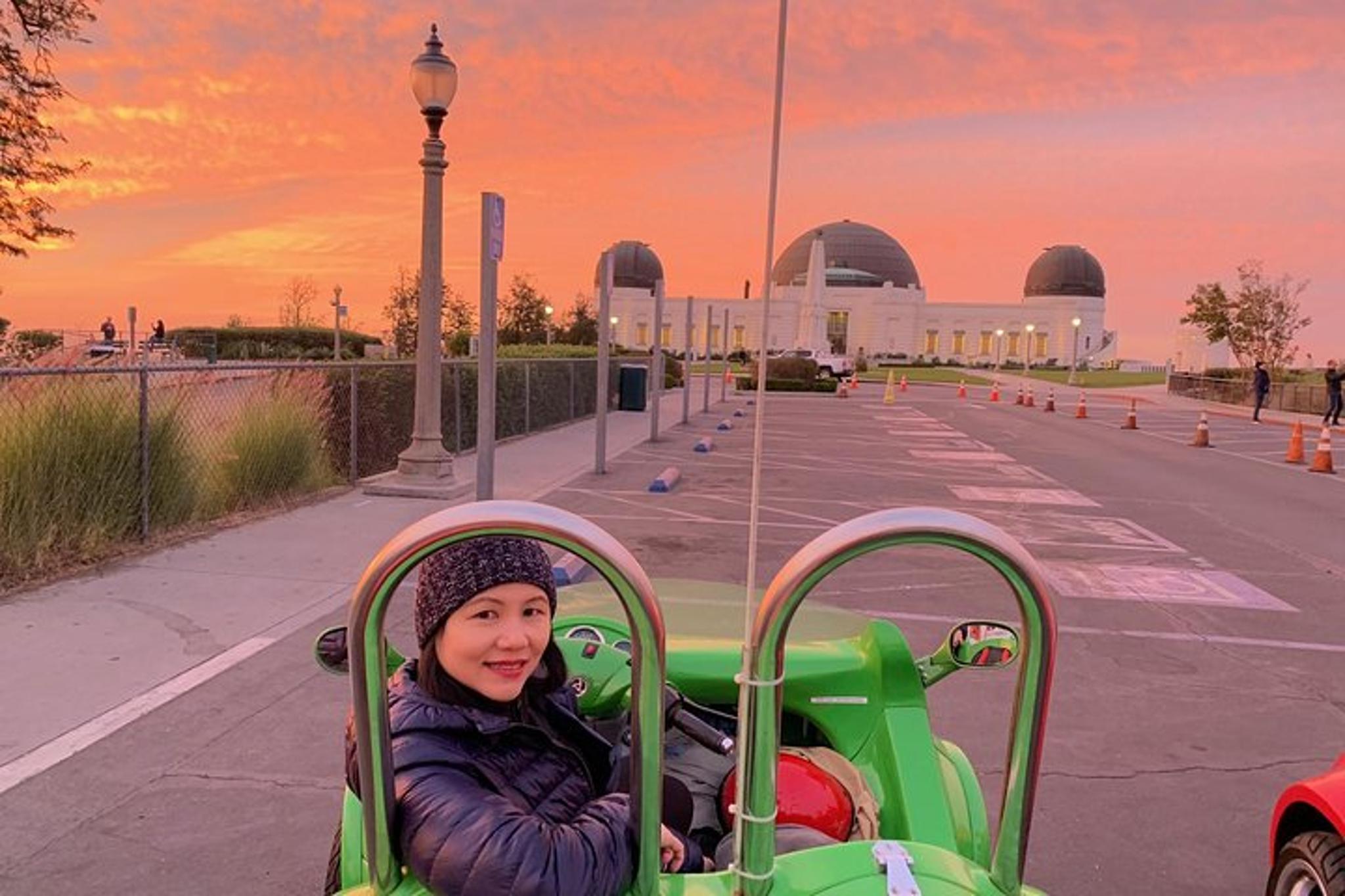 Hollywood Mini-Car Sunrise Tour with Breakfast