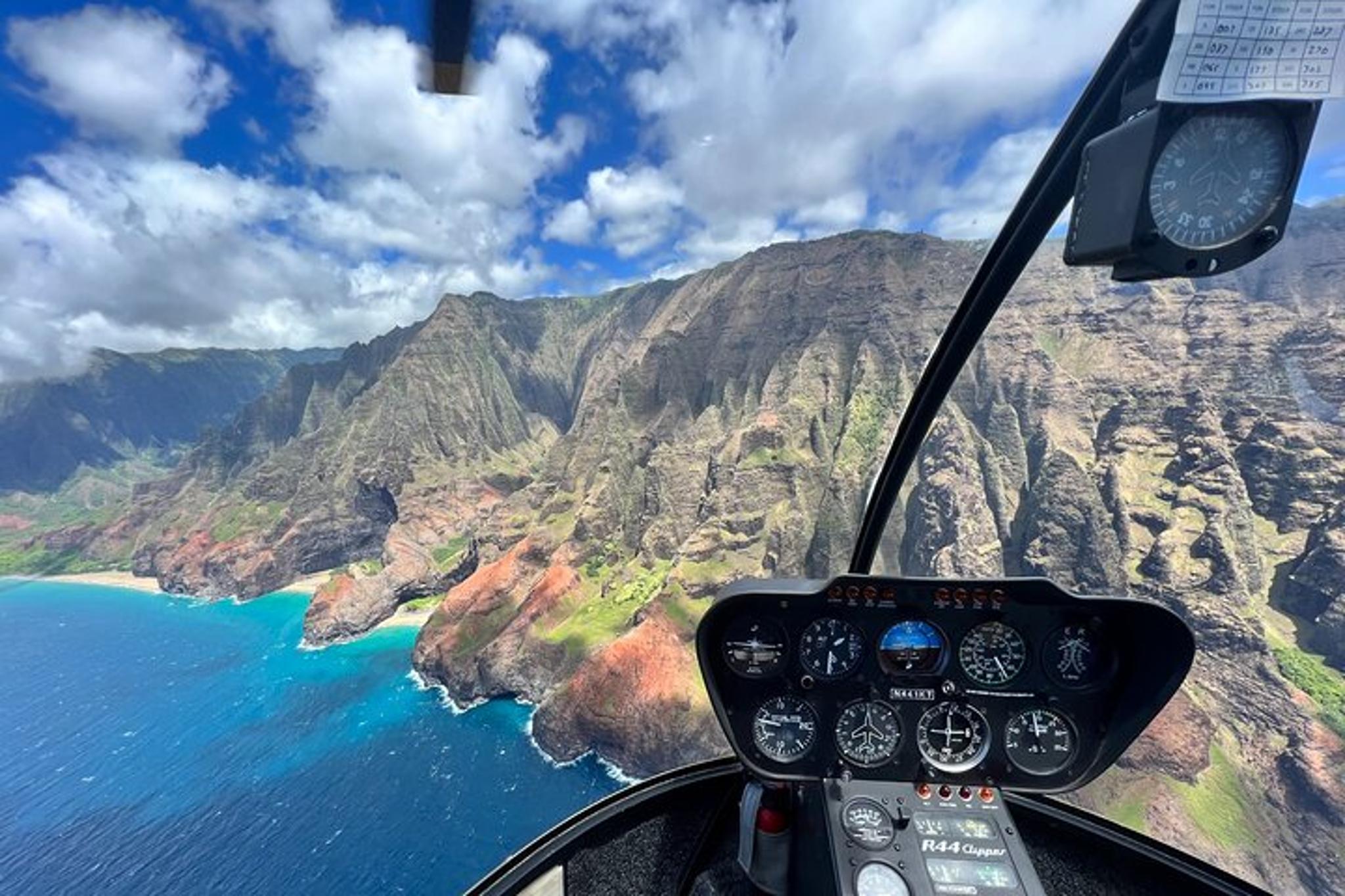 Kauai Helicopter Tour Doors-Off 1 hr