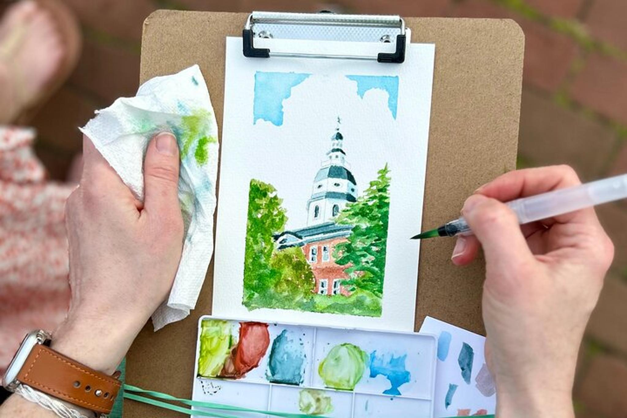 Annapolis Outdoor Painting Activity - Image 6
