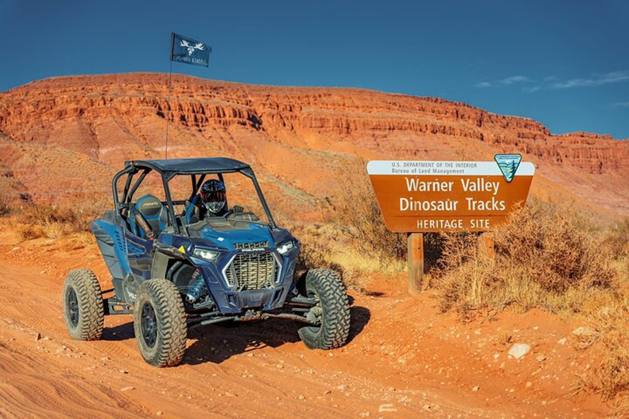 Greater Zion Dinosaur Tracks UTV Tour - Image 1