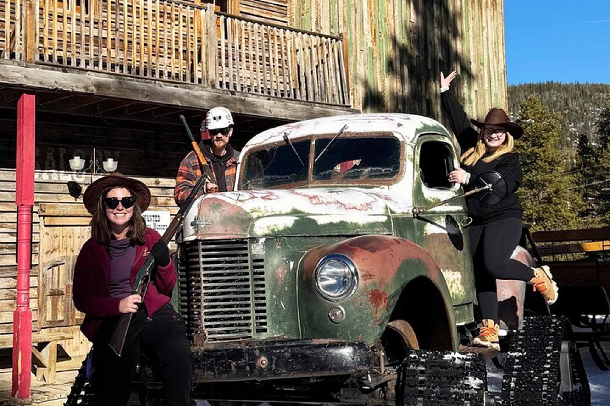 Breckenridge Monster Truck Sleigh Ride and Gold Panning 45 min