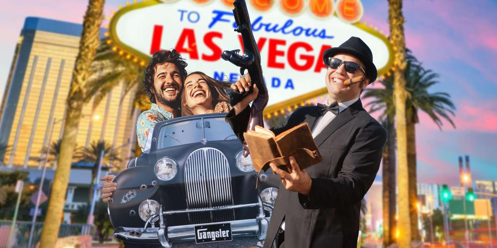 Las Vegas Wedding or Vow Renewal at Vegas Sign - Image 4