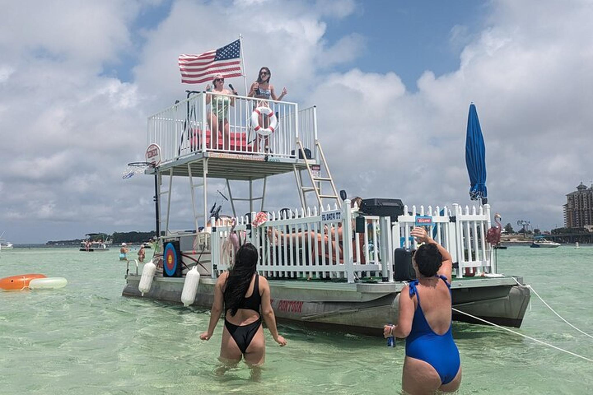 Destin Crab Island Pontoon Adventure - Image 6