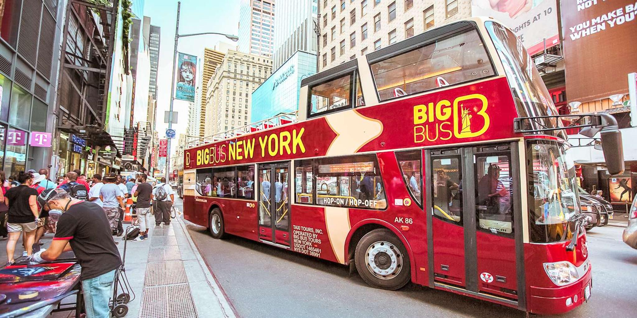 New York Hop-on Hop-off Bus Tour
