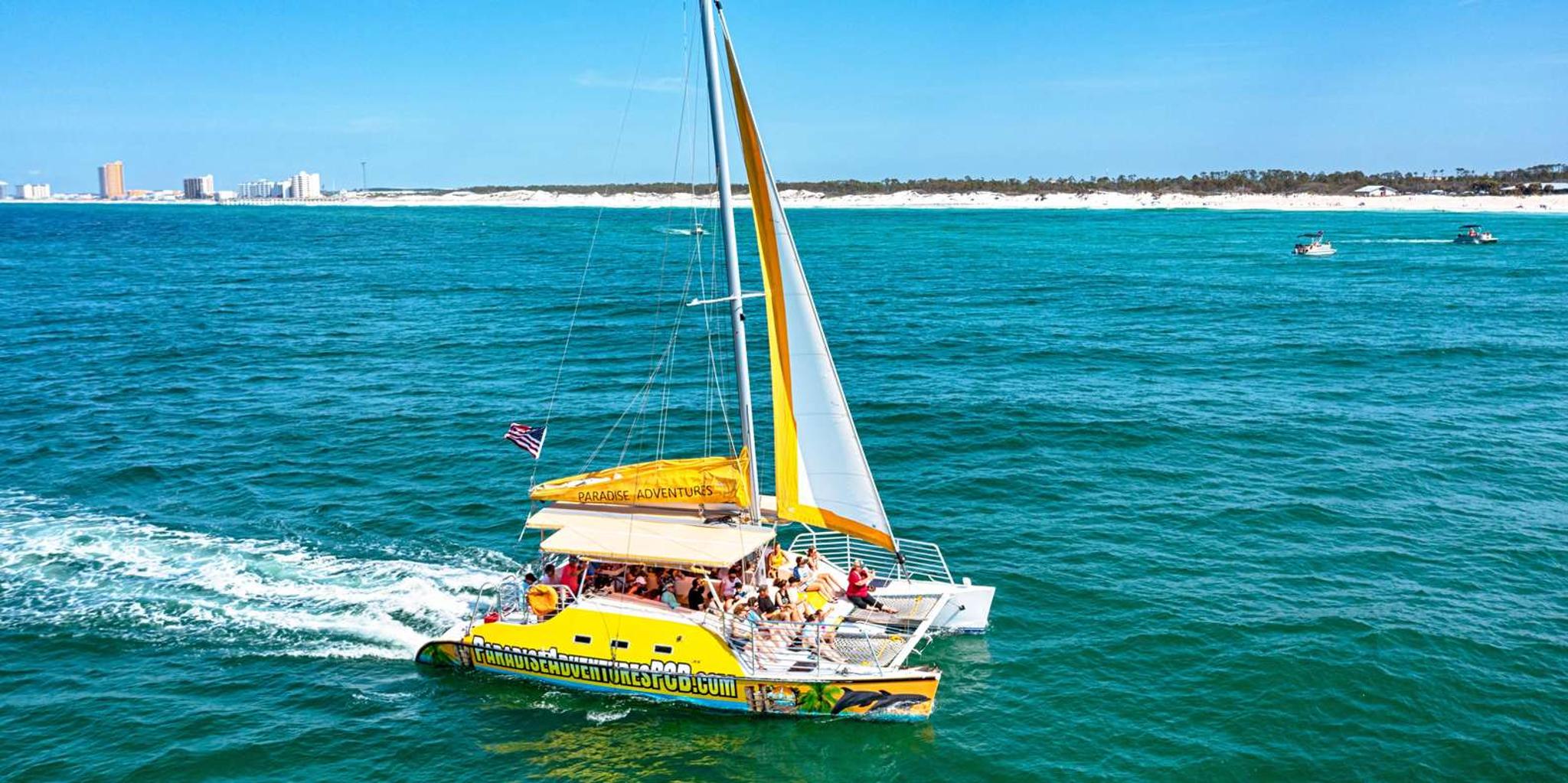 Panama City Beach Catamaran Snorkeling and Sunset Sail