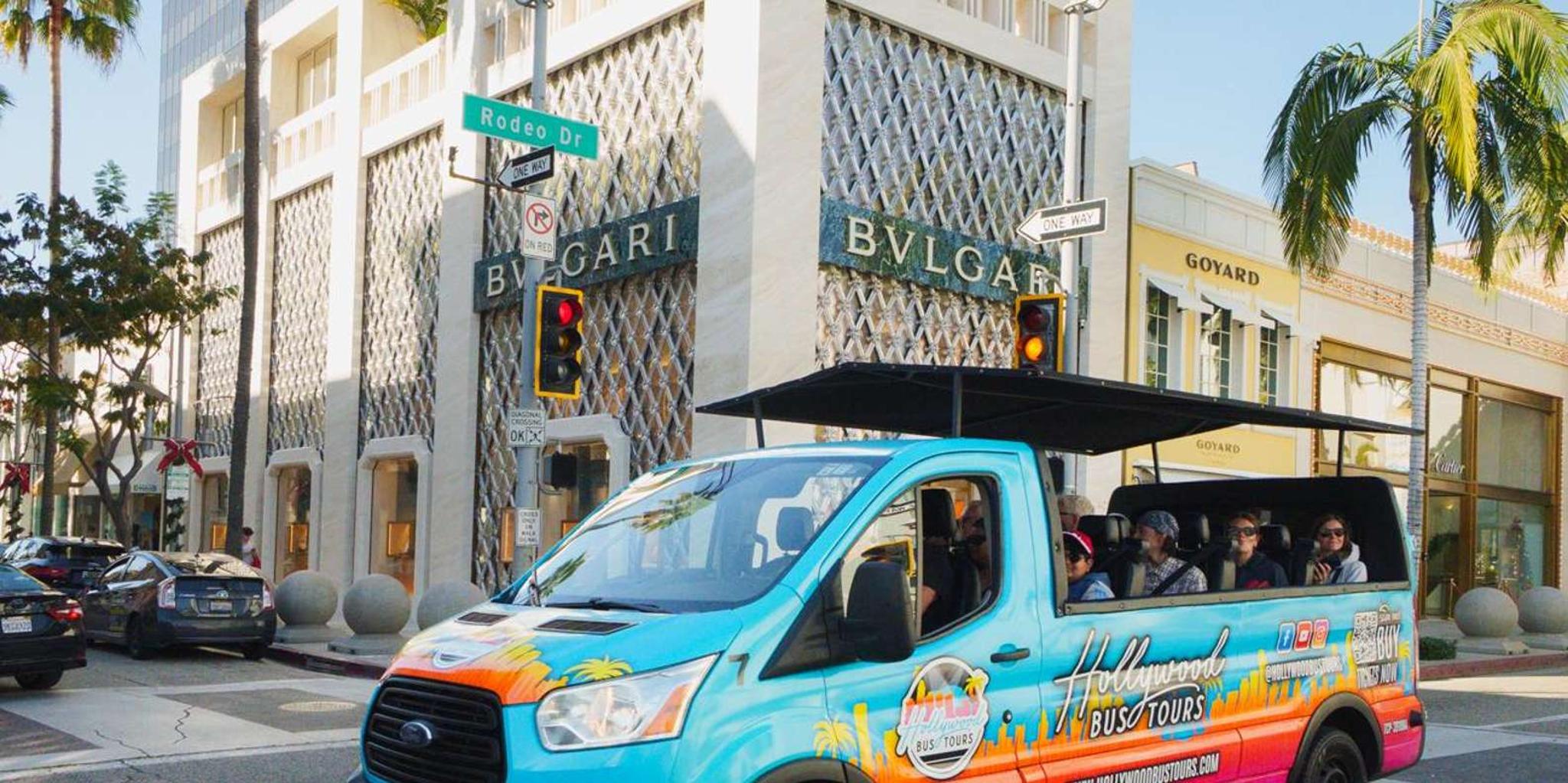 Los Angeles Celebrity Homes Open-Air Bus Tour