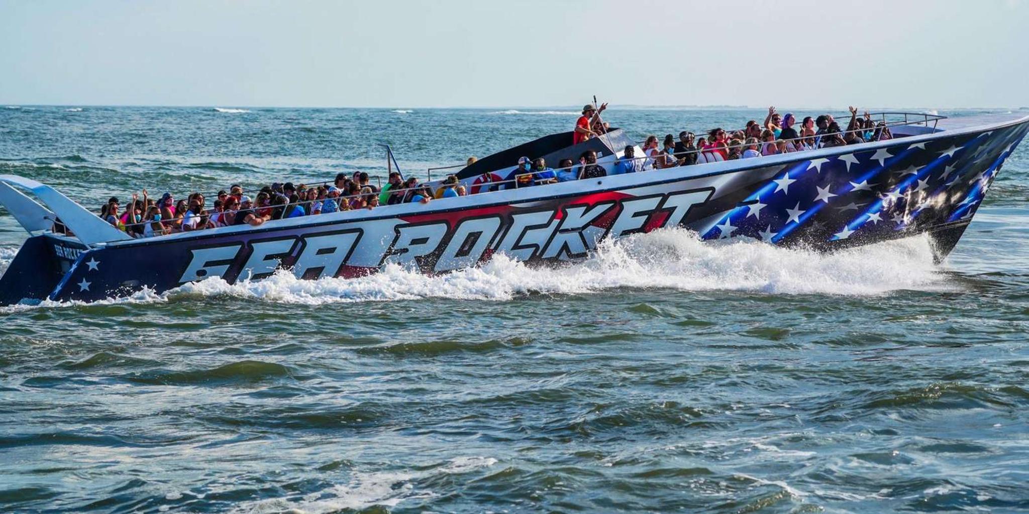 Ocean City Speedboat Tour with Dolphin Spotting 45 min