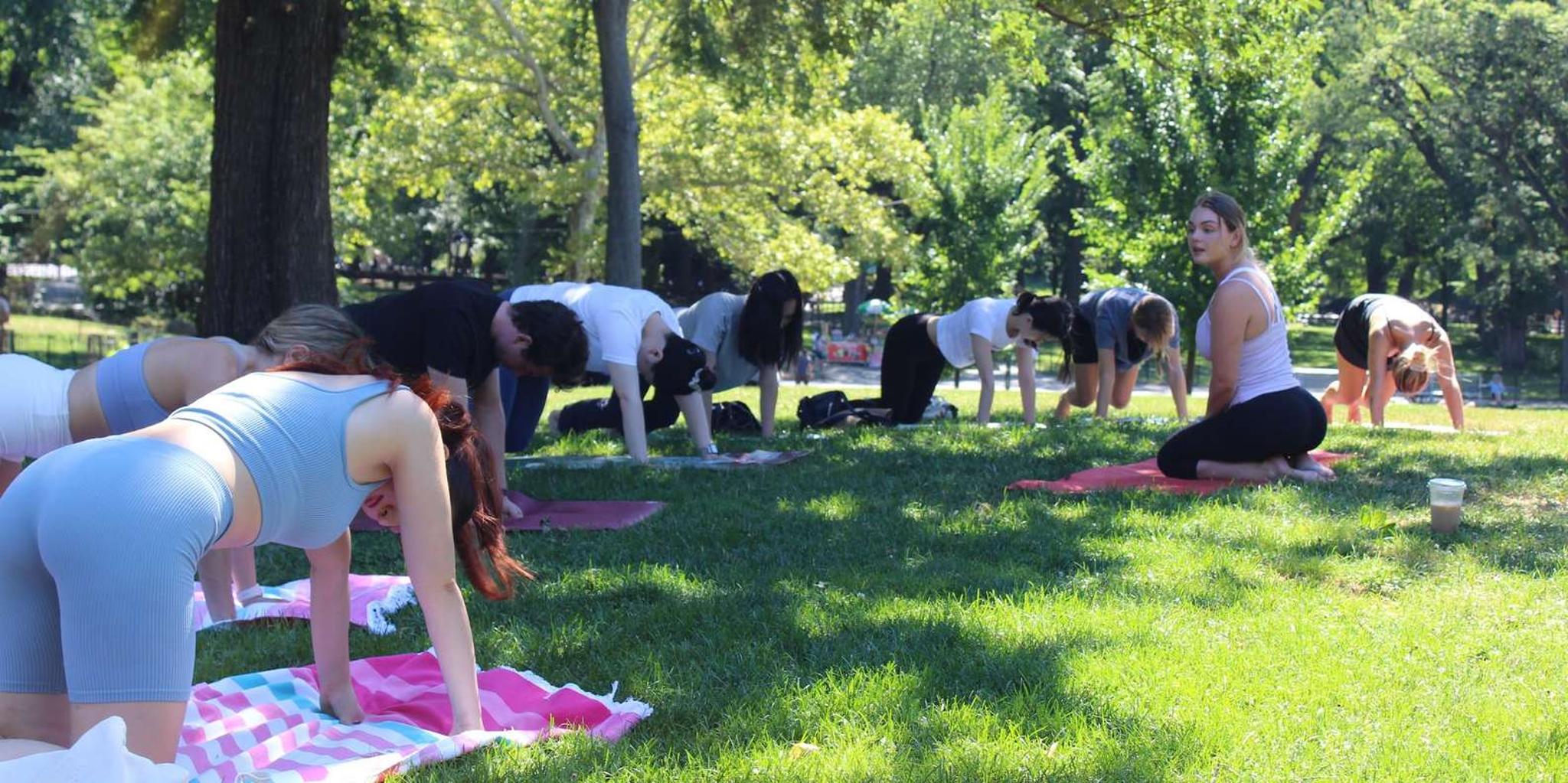 New York City Central Park Yoga Class - Image 4