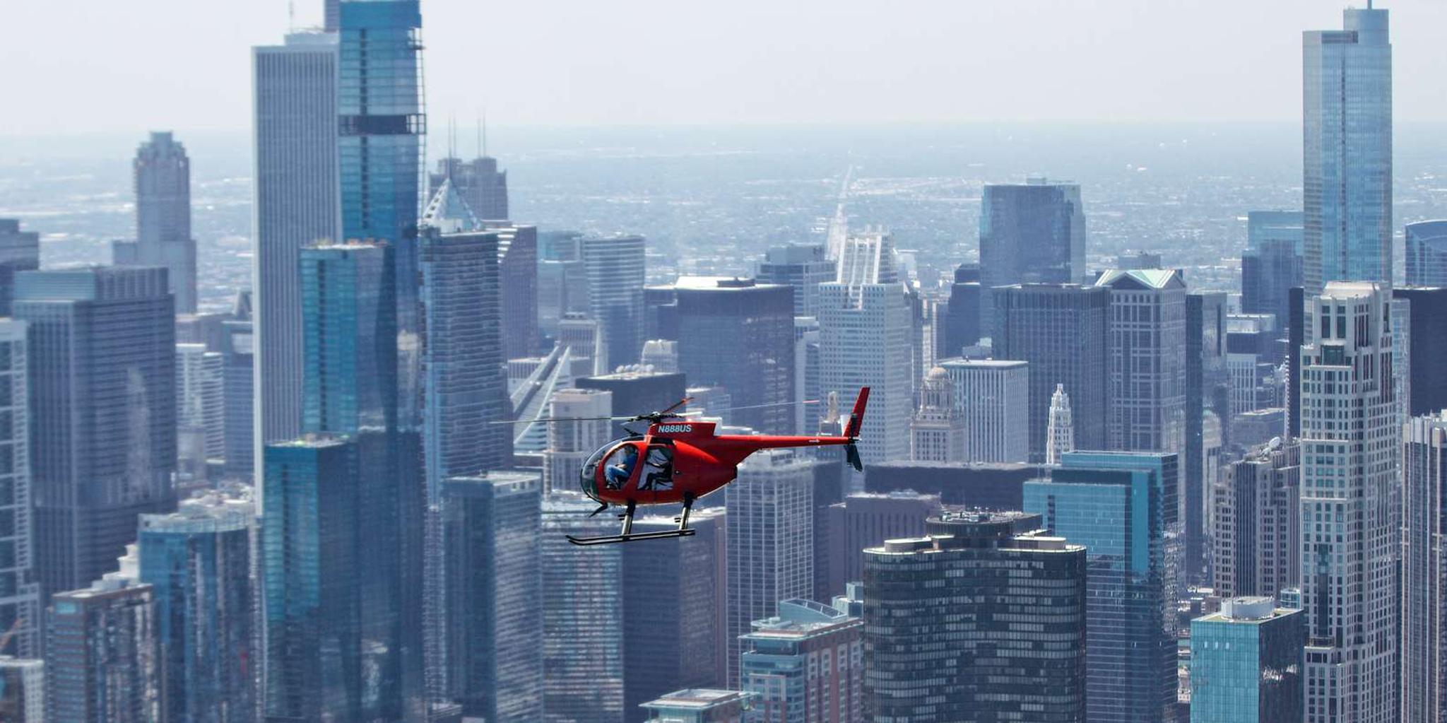 Chicago Helicopter Tour Doors-Off 45 Min - Image 4