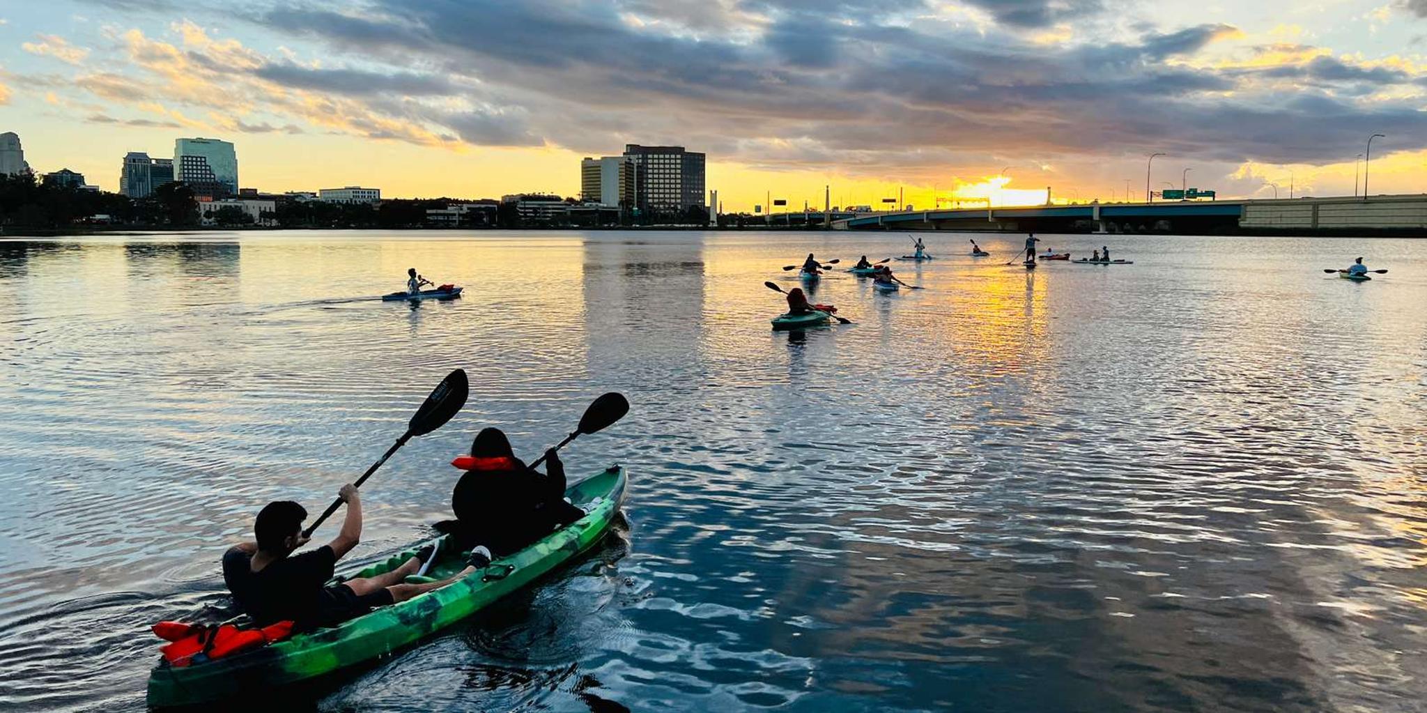 Orlando Clear Kayak or Paddleboard Sunset Tour - Image 6