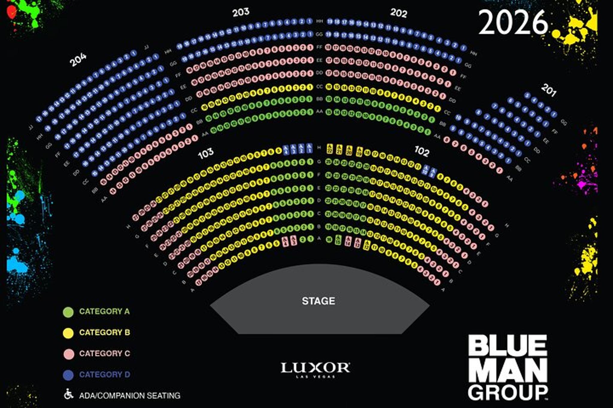 Las Vegas Blue Man Group Show - Image 4