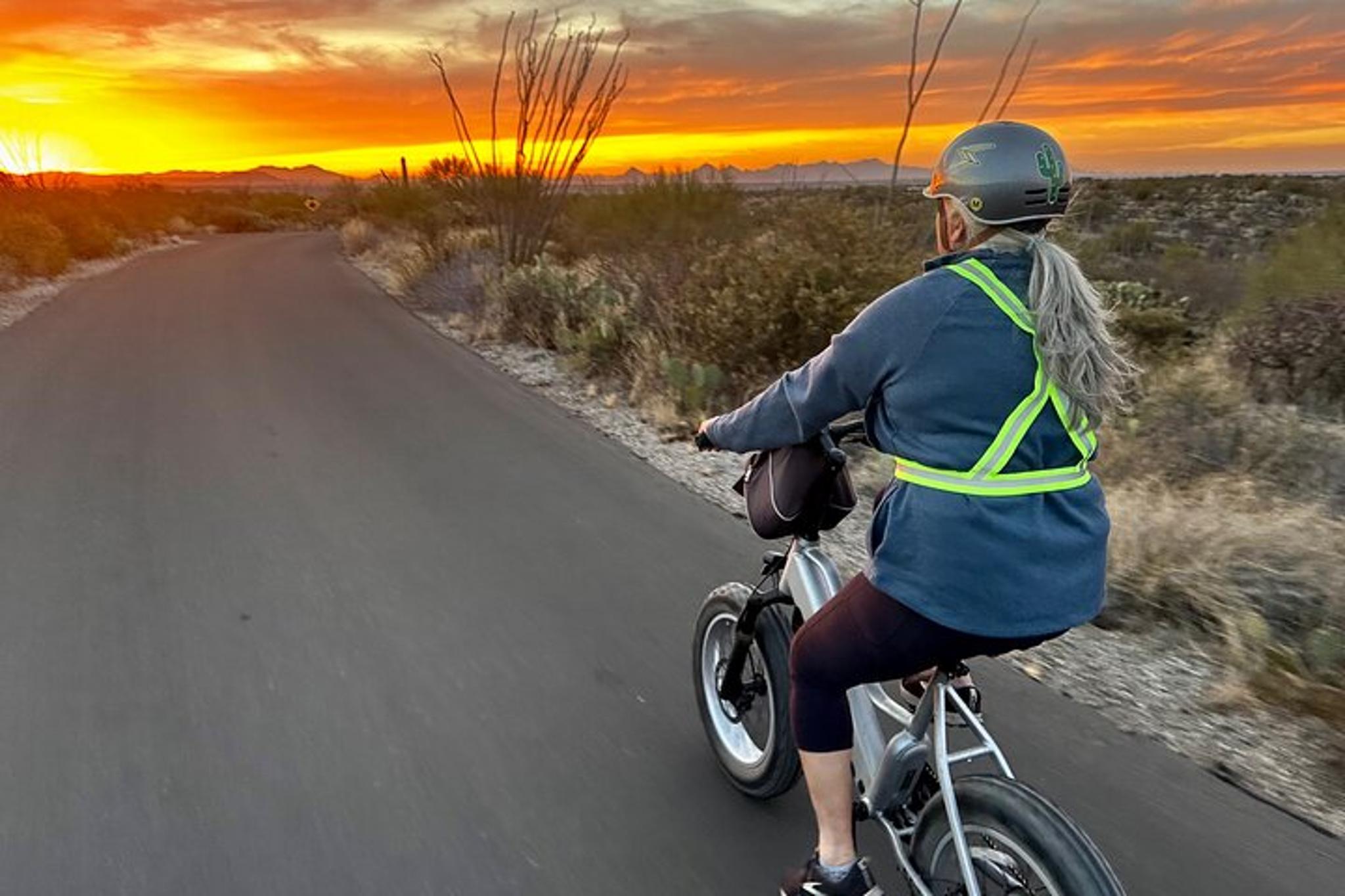 Tucson E-Bike Tour at Sunset
